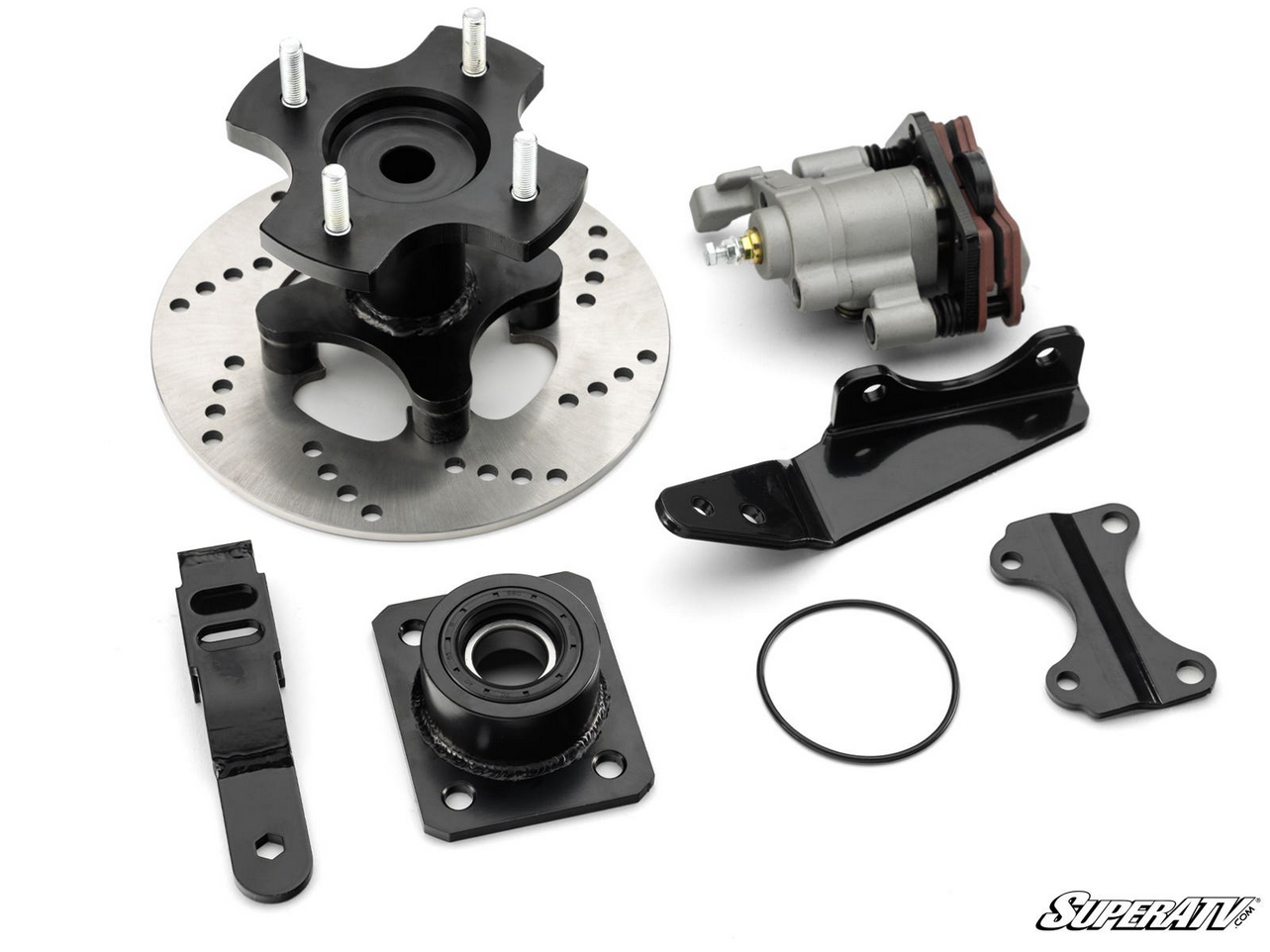 HONDA ATV REAR CALIPER CONVERSION KIT, SUPER ATV, RDBK-H-001-02 image 1