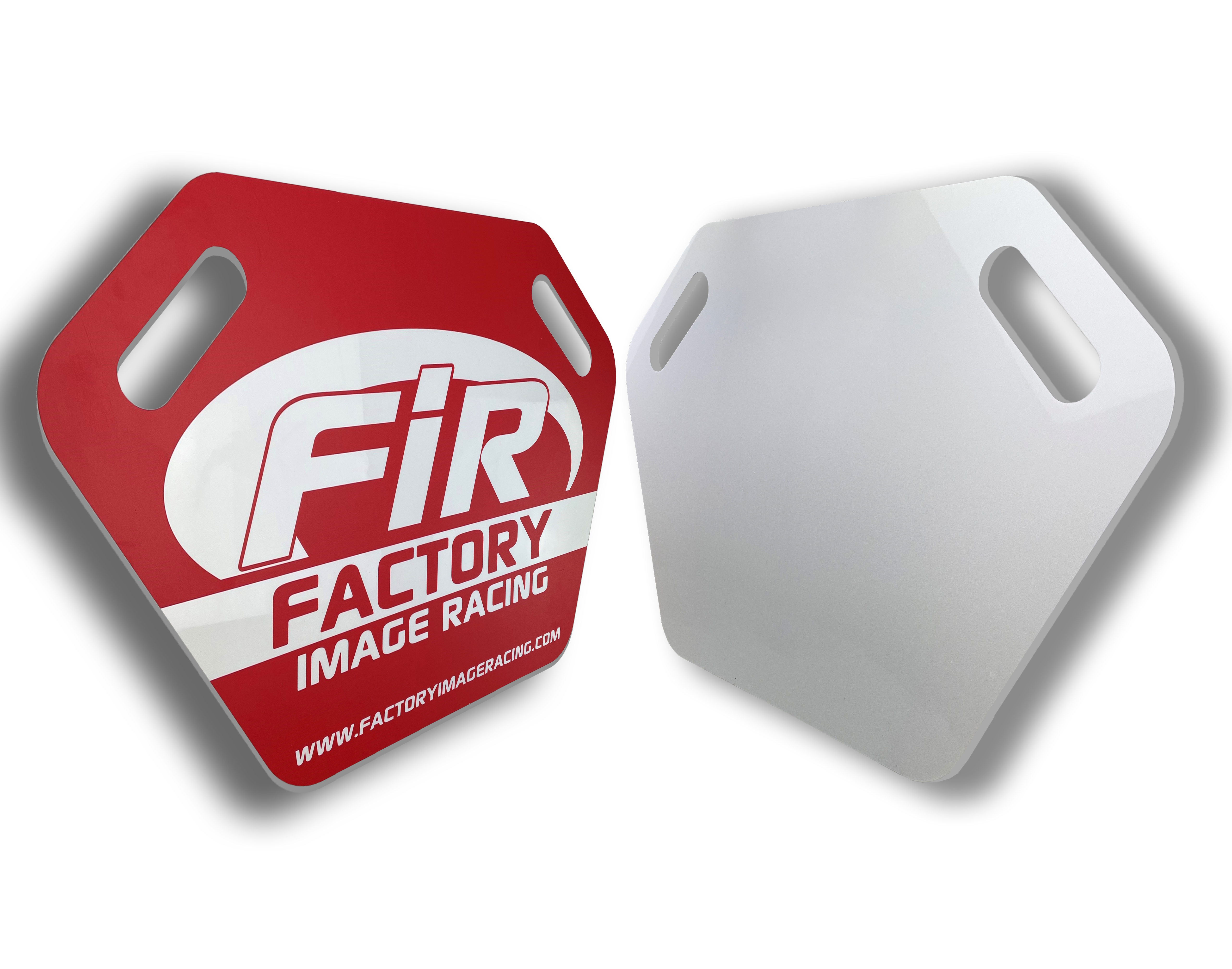 MX Pit Board 4mm Acrylic 600 x 375mm Red thumbnail 3