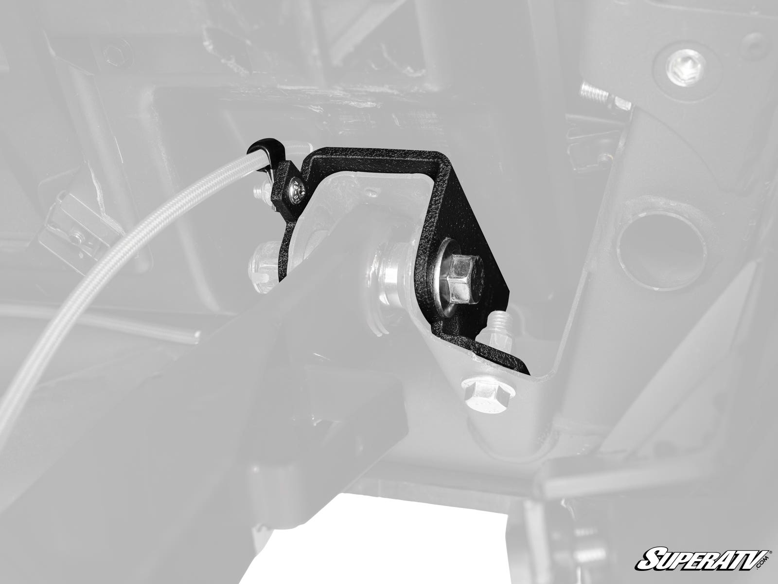 CANAM MAVERICK R REAR TRAILING ARM REINFORCEMENT BRACKETS RFS-CA-MAVR-001-00 image 1