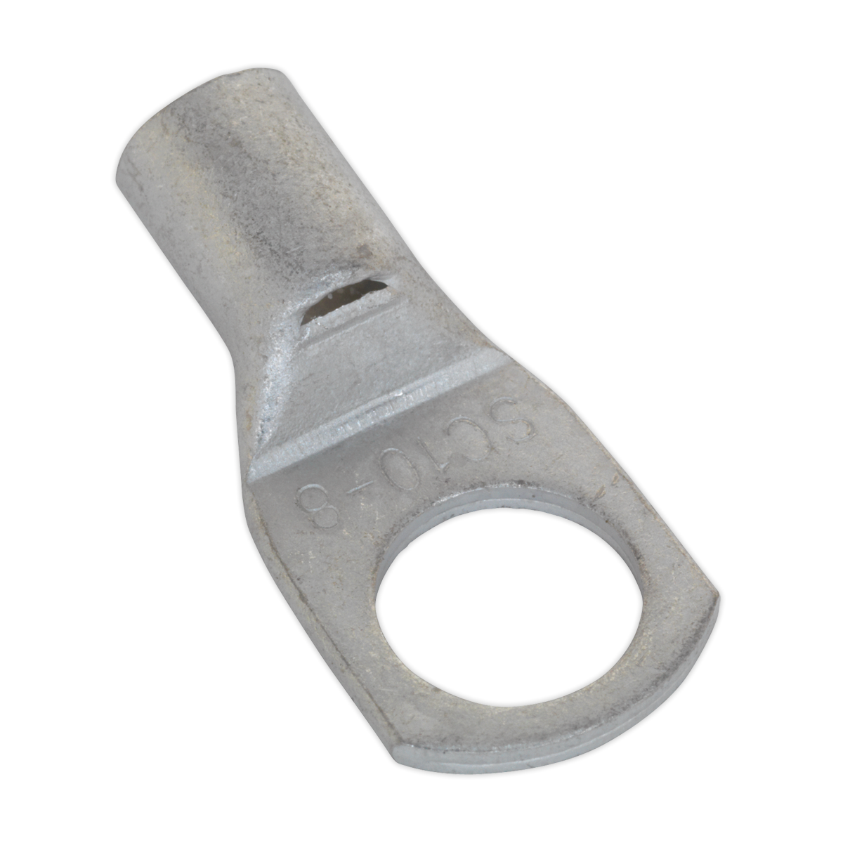 8mm RING TERMINAL COPPER 10mm2, TO SUIT CABLE 3.6mm, PACK OF 10 image 1