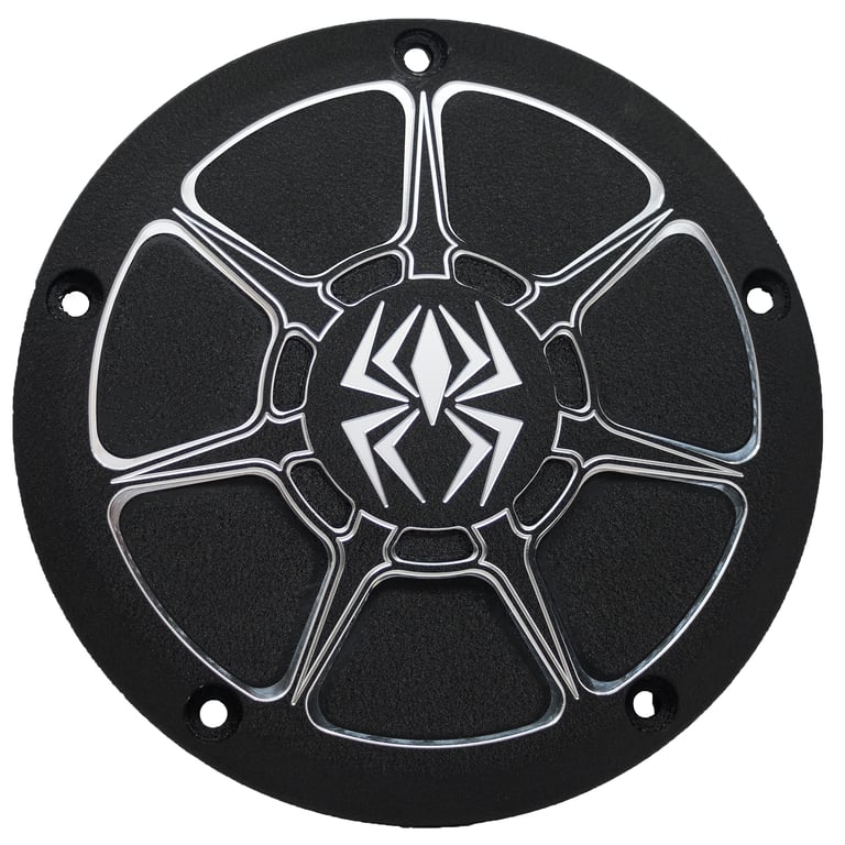 DERBY COVER BLACK WRINKLE 04-22 AMERICAN V-TWIN SPORTSTER XL 1200C REKLUSE RMS-0515002