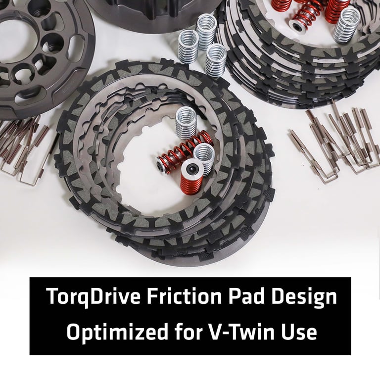 CLUTCH KIT CORE MANUAL TORQ DRIVE WITH BASKET 17-24 AMERICAN V-TWIN-DAVID BIG TWIN REKLUSE RMS-6915105 thumbnail 6