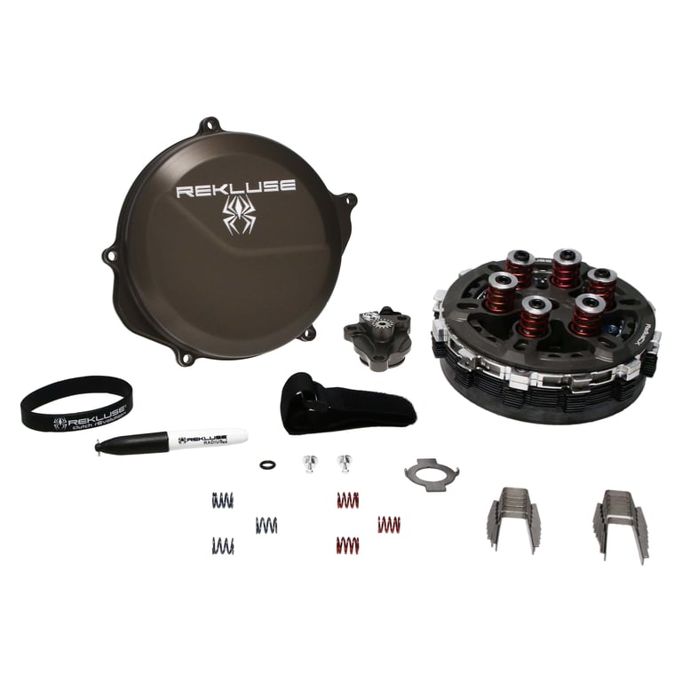CLUTCH KIT RADIUSCX 98-16 HUSA TE 125 HUSQ TC KTM EGS EXC EXE SX SXS 144 150 XC 200 MXC W REKLUSE RMS-8903037 image 1