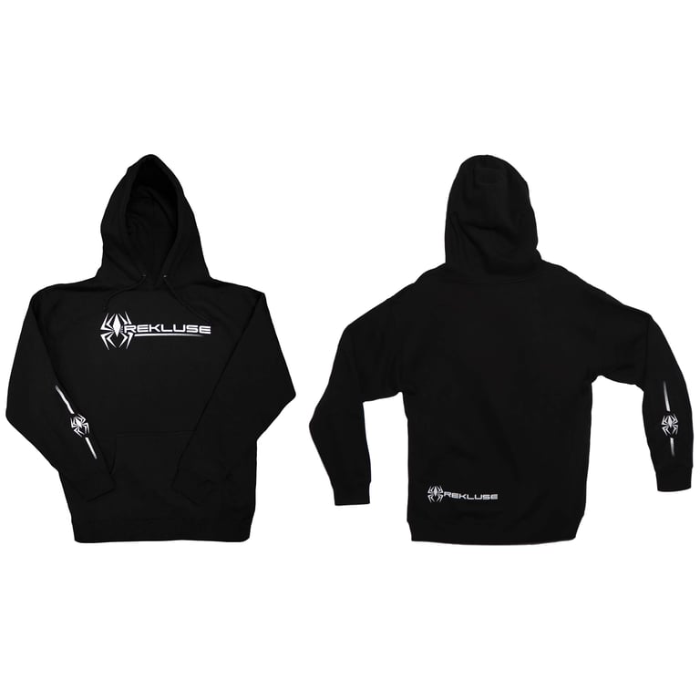 HOODED PULLOVER BLACK HEAVYWEIGHT L REKLUSE RMS-960-L thumbnail 3
