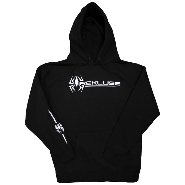 HOODED PULLOVER BLACK HEAVYWEIGHT 2XL REKLUSE RMS-960-XXL thumbnail 2