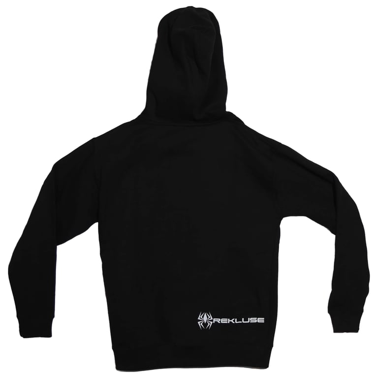 HOODED PULLOVER BLACK HEAVYWEIGHT 2XL REKLUSE RMS-960-XXL thumbnail 3