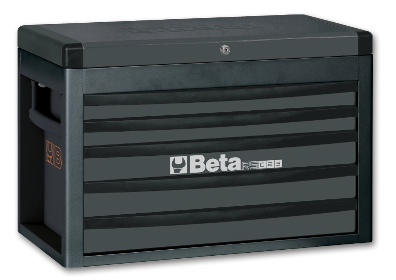 Portable Tool Chest with 5 Drawers and Centralized Lock - Beta Tools RSC23-O thumbnail 5