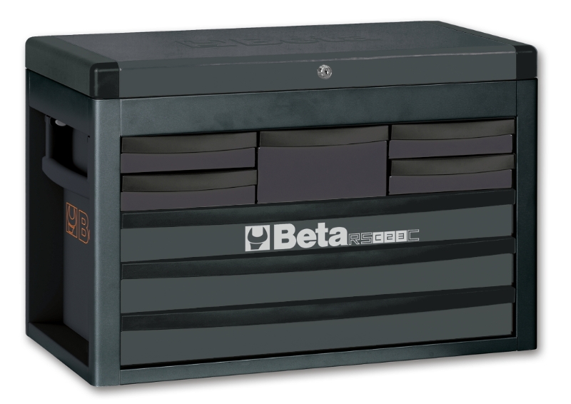Portable Tool Chest with 8 Drawers and Centralized Lock - Beta Tools RSC23C-A thumbnail 4