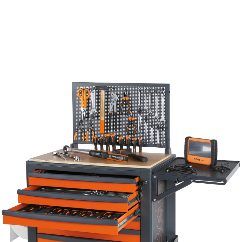 Mobile Roller Cab 5 Drawers Reinforced Worktop 800kg Capacity - Beta Tools RSC24/5-N thumbnail 10