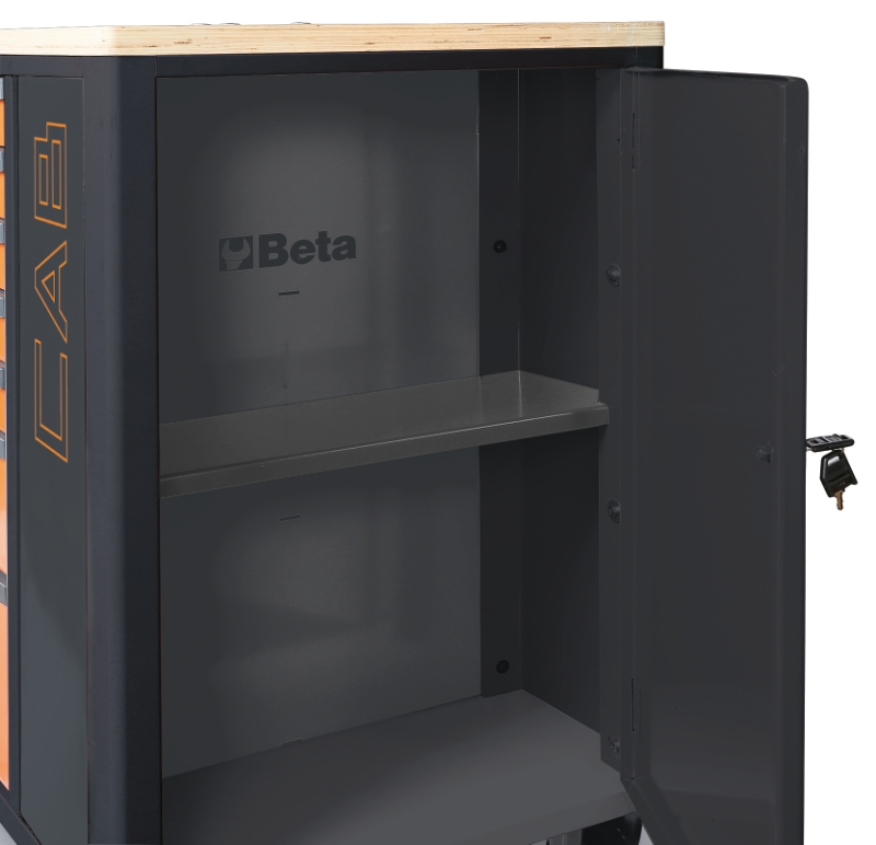 Mobile Roller Cab 7 Drawers Tool Cabinet 1100kg Capacity - Beta Tools RSC24L-CAB/O thumbnail 4