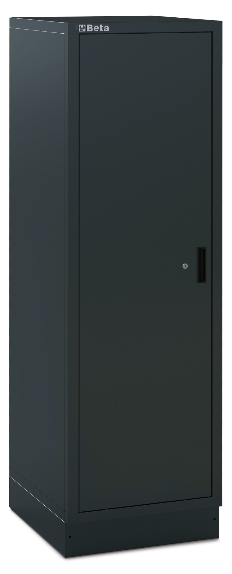 SHEET METAL SINGLE-DOOR TOOL CABINET RSC50 BETA RSC50 A1 590X615MM 4 SHELVES LOCK image 1
