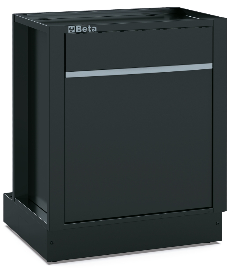 SORTED WASTE COLLECTION MODULE RSC50 CS BETA PULL-OUT 2 CONTAINERS ADJUSTABLE FEET image 1
