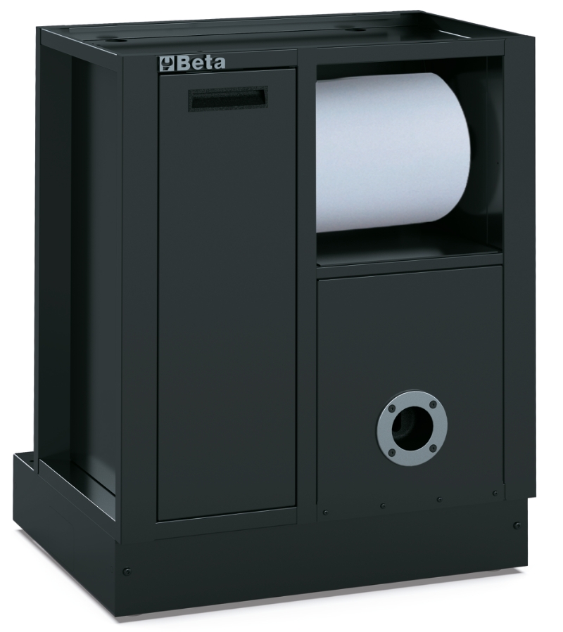 Fixed Service Module for RSC50, Empty, Built-in Waste Bin, Paper Roll Compartment, Adjustable Feet - BetaRSC50 RSC50 MS-AVV image 1