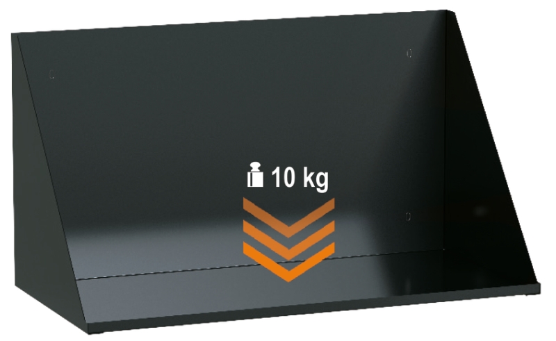 Triangular Shelf for RSC50, 740x300x400mm, Compatible with LED Strip Profiles - BetaRSC50 RSC50 MTP thumbnail 3