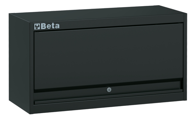 WALL-MOUNTED CABINET BETA RSC50 PM 740X300X400mm GAS SPRINGS LED STRIP PROFILE image 1