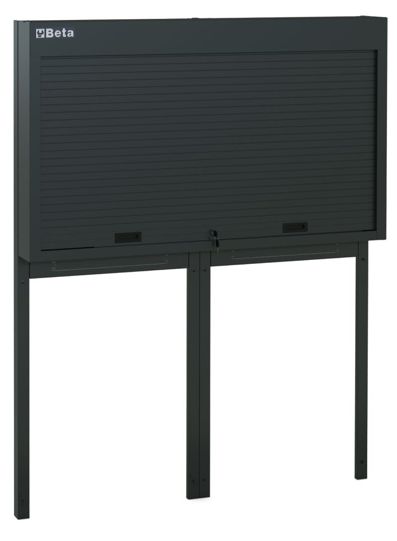 TOOL WALL SYSTEM BETA RSC50 PS ADJUSTABLE ALUMINIUM SHUTTER PERFORATED PANELS FRAMEWORK image 1