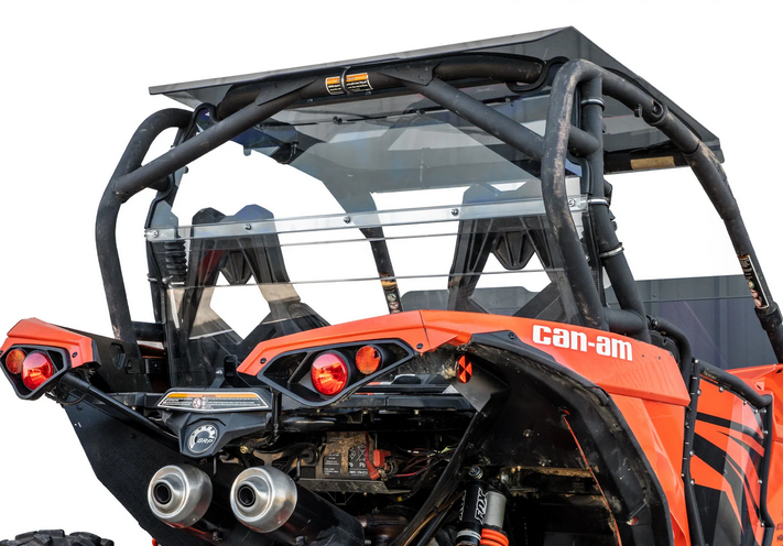 REAR WINDSCREEN POLYCARBONATE CANAM MAVERICK UTV, WINDSHIELD image 1