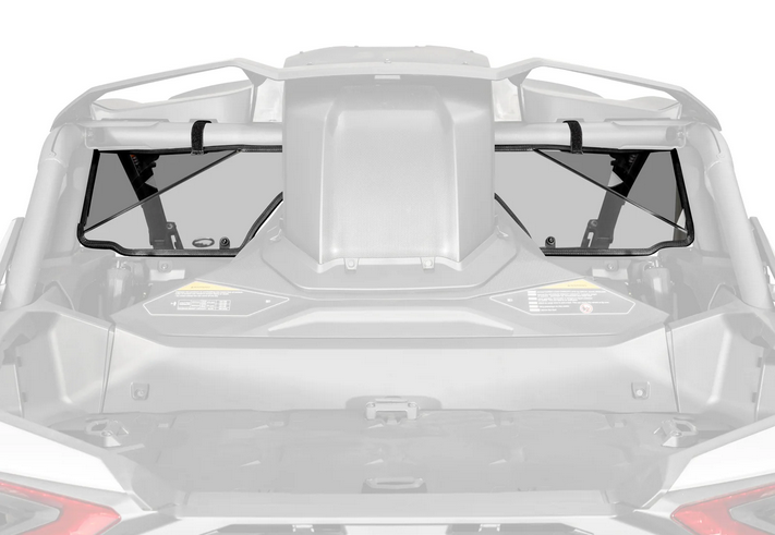REAR WINDSCREEN POLYCARBONATE CANAM MAVERICK R UTV, WINDSHIELD image 1