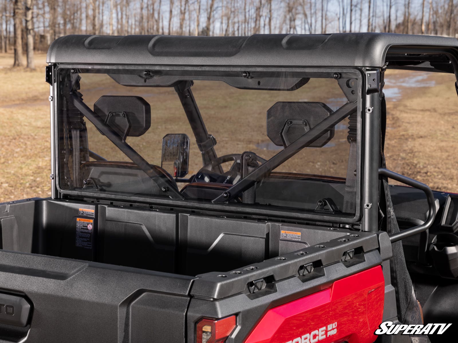 REAR WINDSCREEN POLYCARBONATE CF MOTO UFORCE U10 PRO WINDSHIELD thumbnail 3