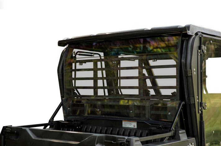 REAR WINDSCREEN POLYCARBONATE KAWASAKI MULE PRO UTV, WINDSHIELD image 1