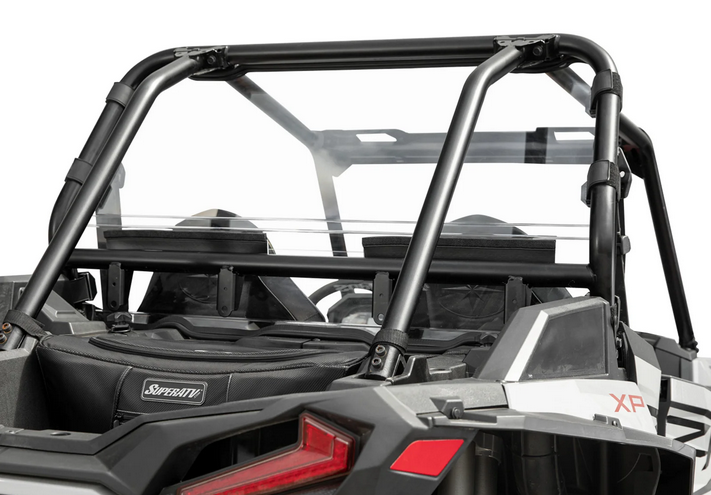 REAR WINDSCREEN POLYCARBONATE POLARIS RZR XP UTV, WINDSHIELD image 1