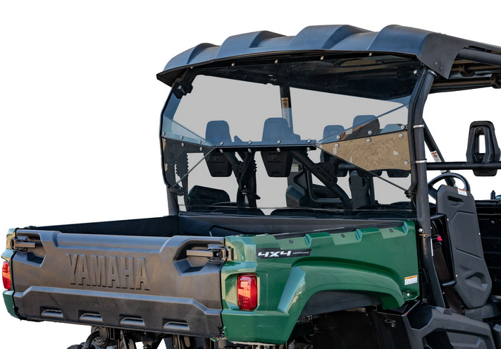 REAR WINDSCREEN POLYCARBONATE YAMAHA VIKING VI UTV, WINDSHIELD image 1
