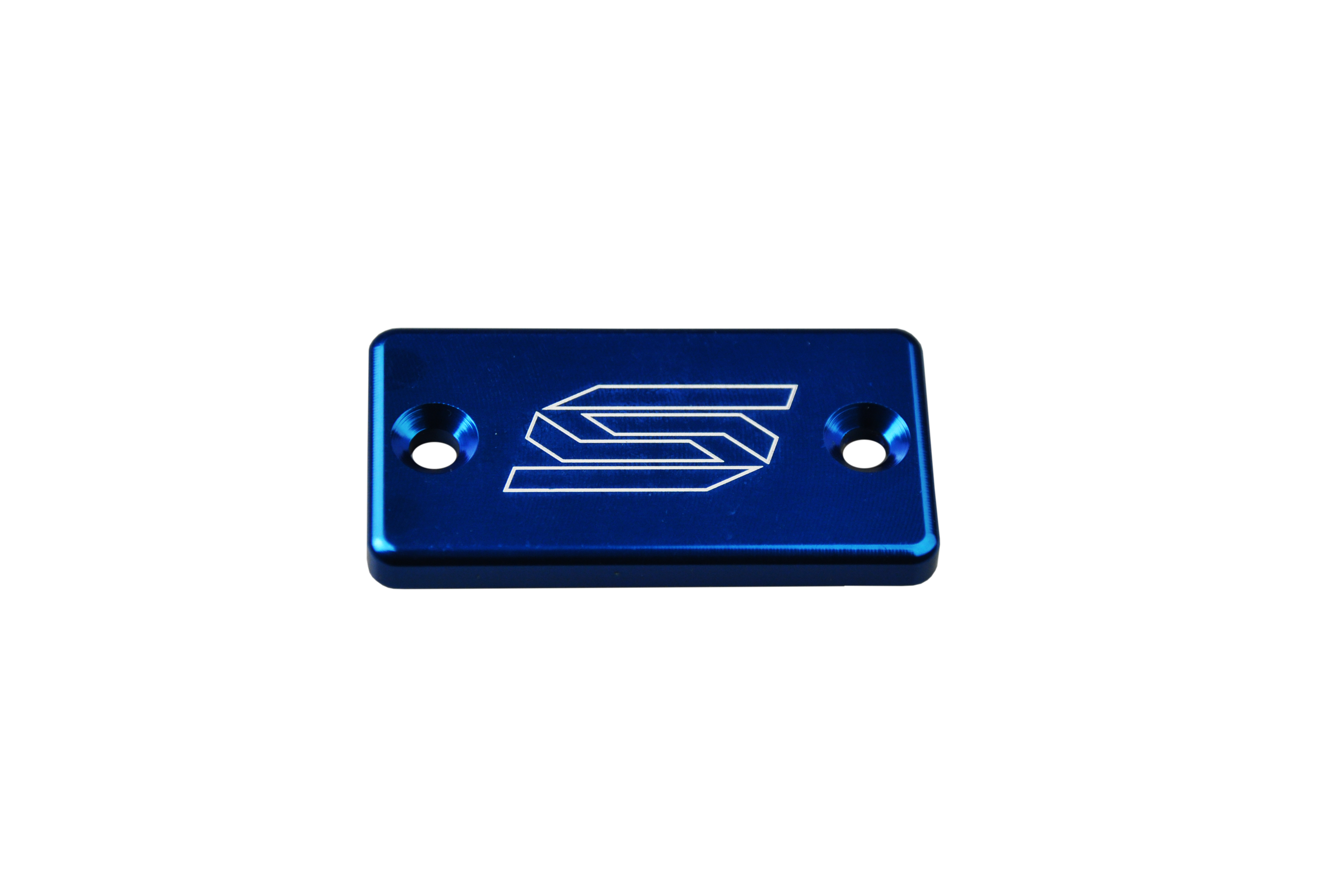 FRONT BRAKE RESERVOIR COVER BLUE 93-26 KAWASAKI SUZUKI YAMAHA KX KLX RM RM-Z RMX YZ WR SCAR 1801B