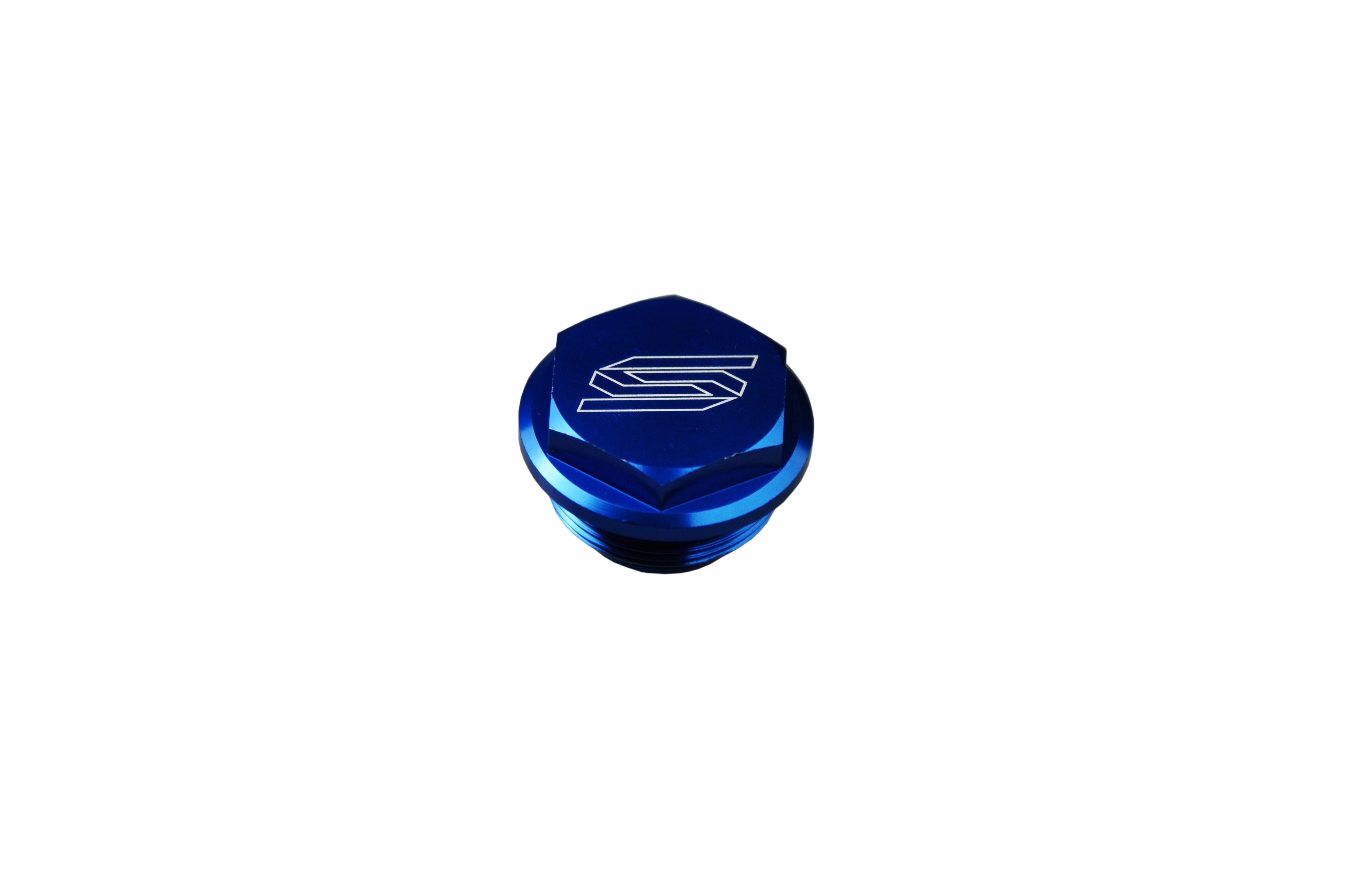 REAR BRAKE RESERVOIR COVER BLUE 04-26 KTM HUSQVARNA HUSABERG SHERCO DUCATI STARK TRIUMPH SCAR 5901B