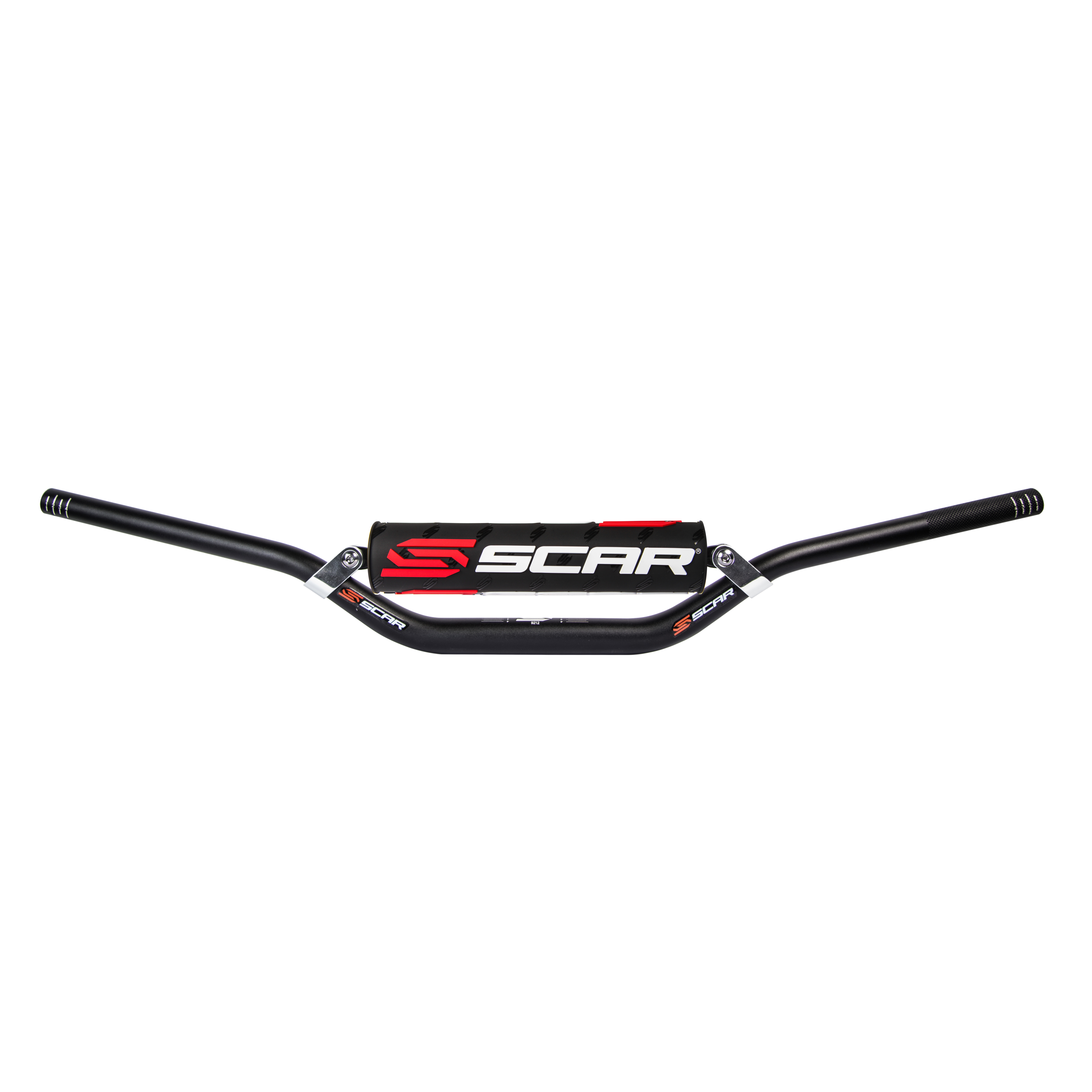 HANDLEBAR BLACK 16-17 KTM EVOLUTION X2 28.6 CROSSBAR MCGRATH SHORT STYLE SCAR S9272BK image 1