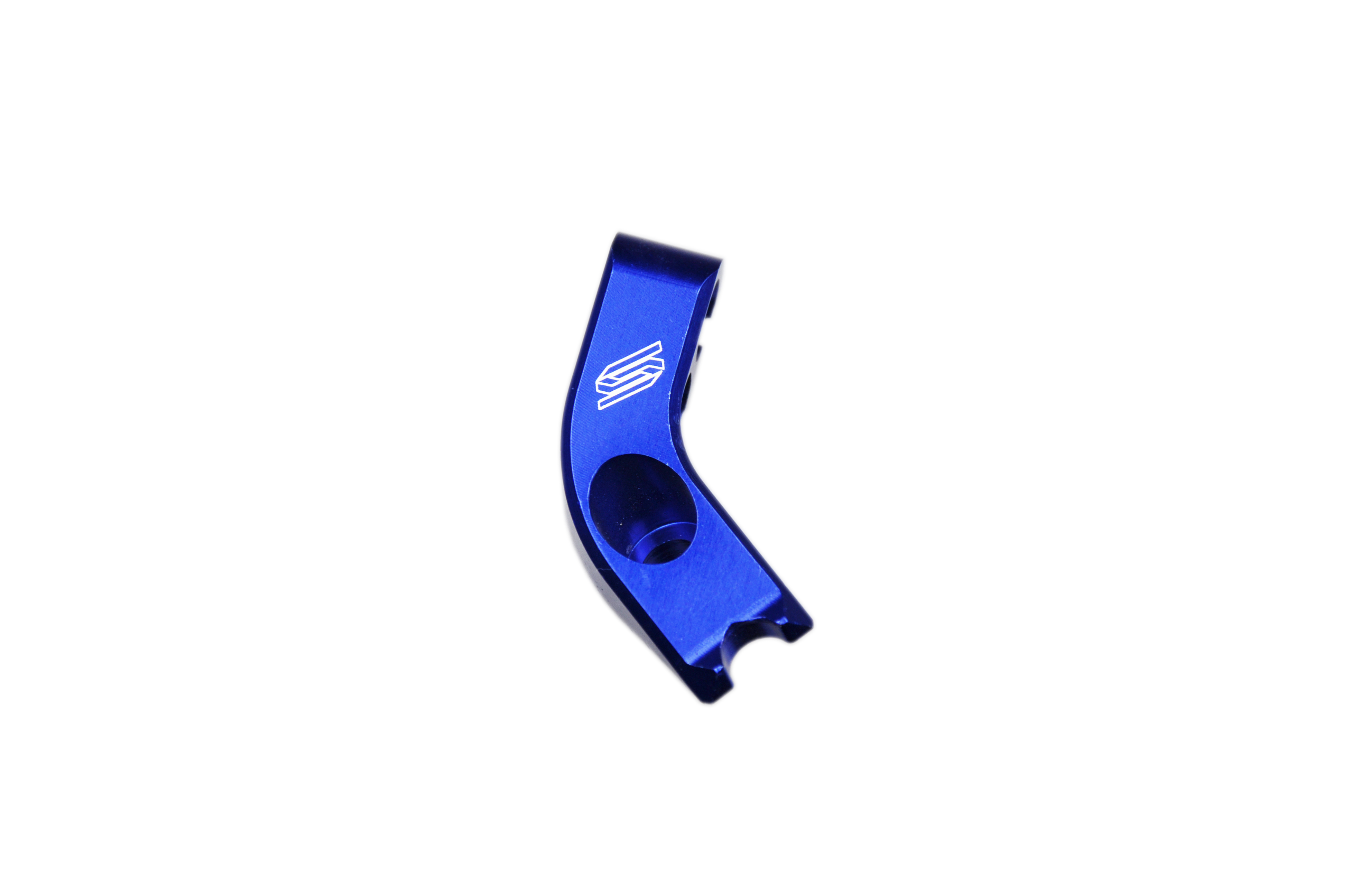 CLUTCH CABLE GUIDE BLUE 01-14 YAMAHA WR YZ 250 F SCAR CCG100 image 1