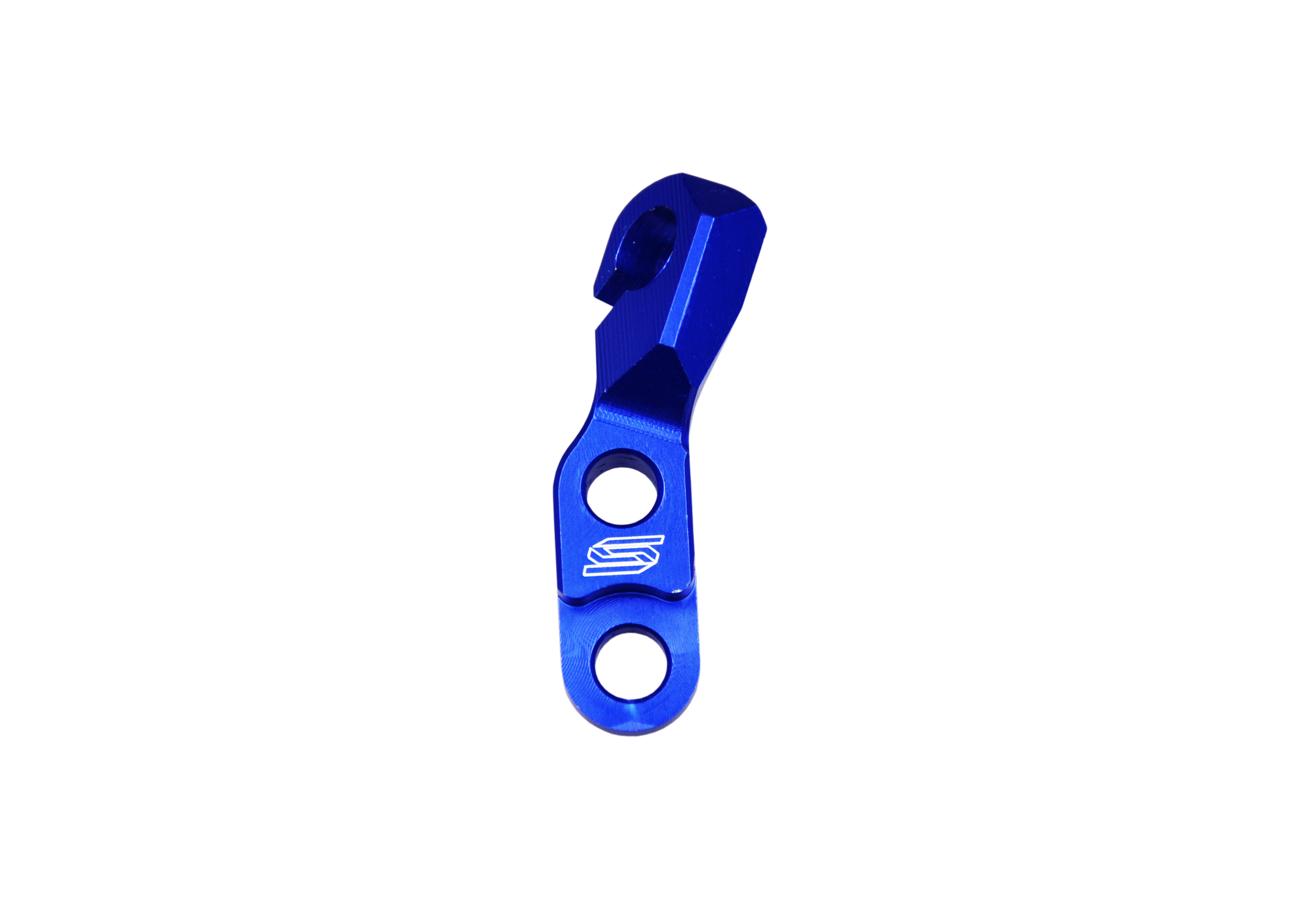 CLUTCH CABLE GUIDE BLUE 10-13 YAMAHA YZ F 450 SCAR CCG101 image 1