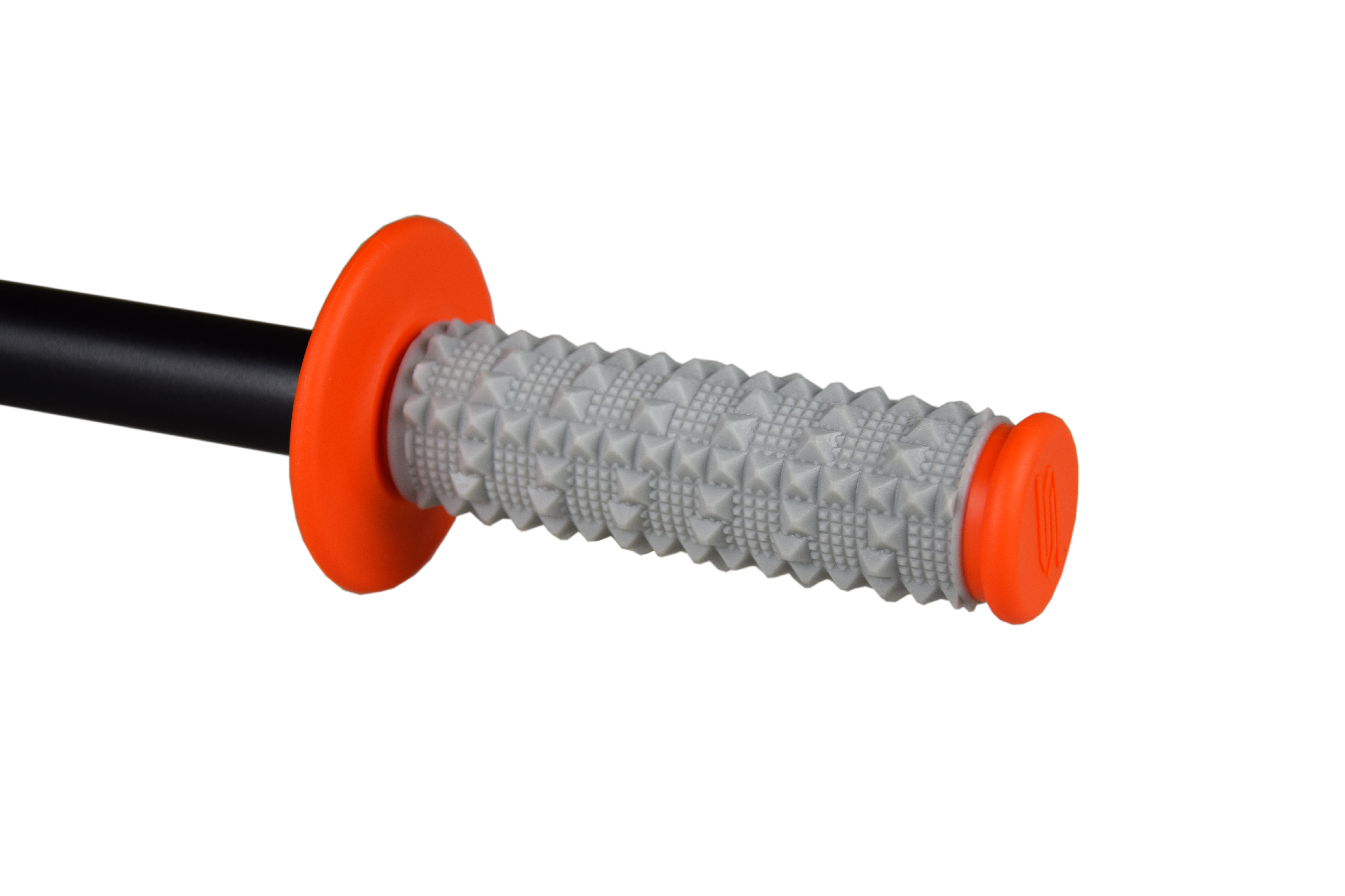 DUAL COMPOUND GRIPS ORANGE X2R DIAMOND HALF WAFFLE SCAR GDDOR thumbnail 4