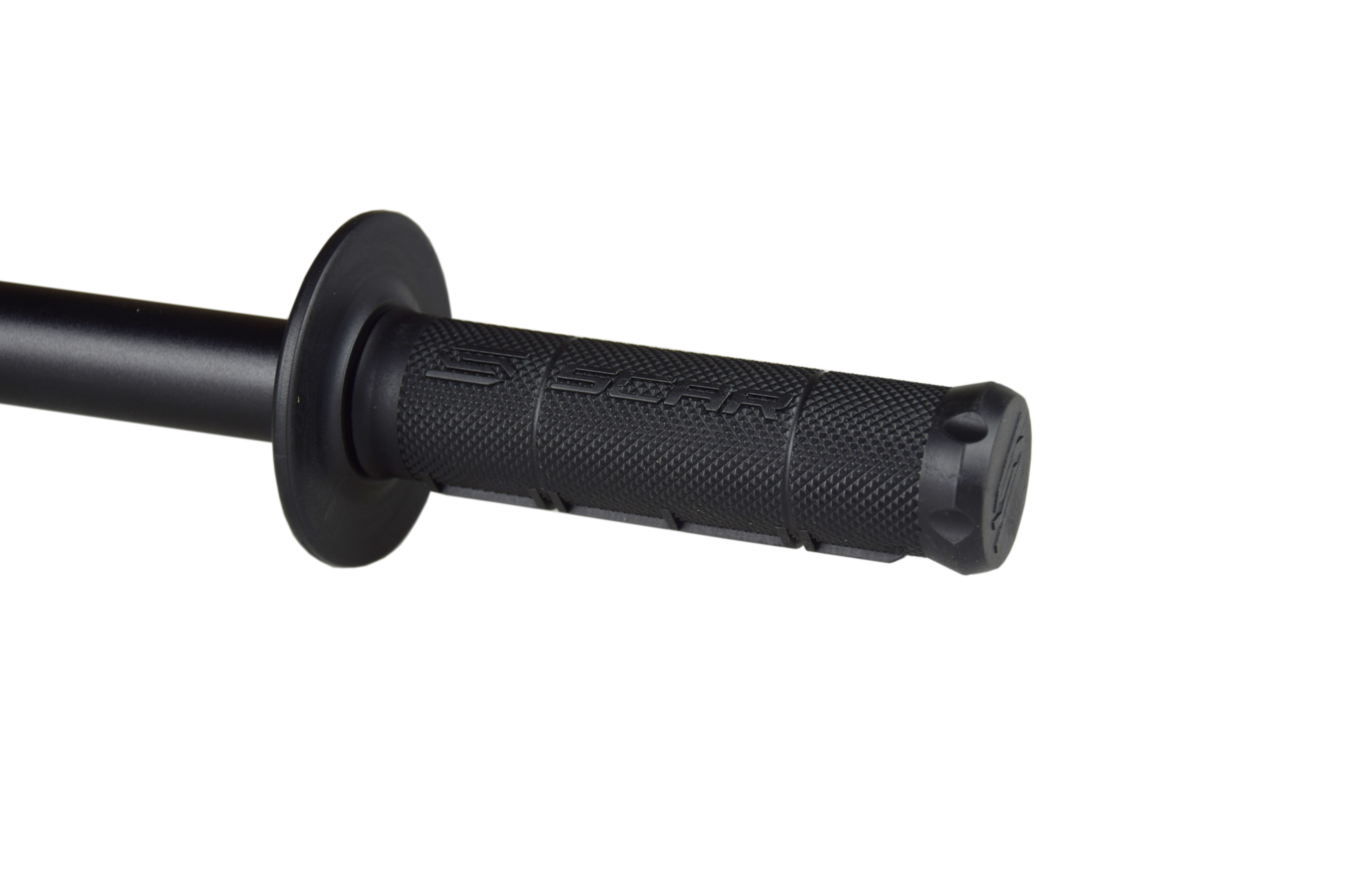 GRIPS BLACK ORIGINAL MX SINGLE DENSITY HALF WAFFLE SCAR GOSBLK thumbnail 3