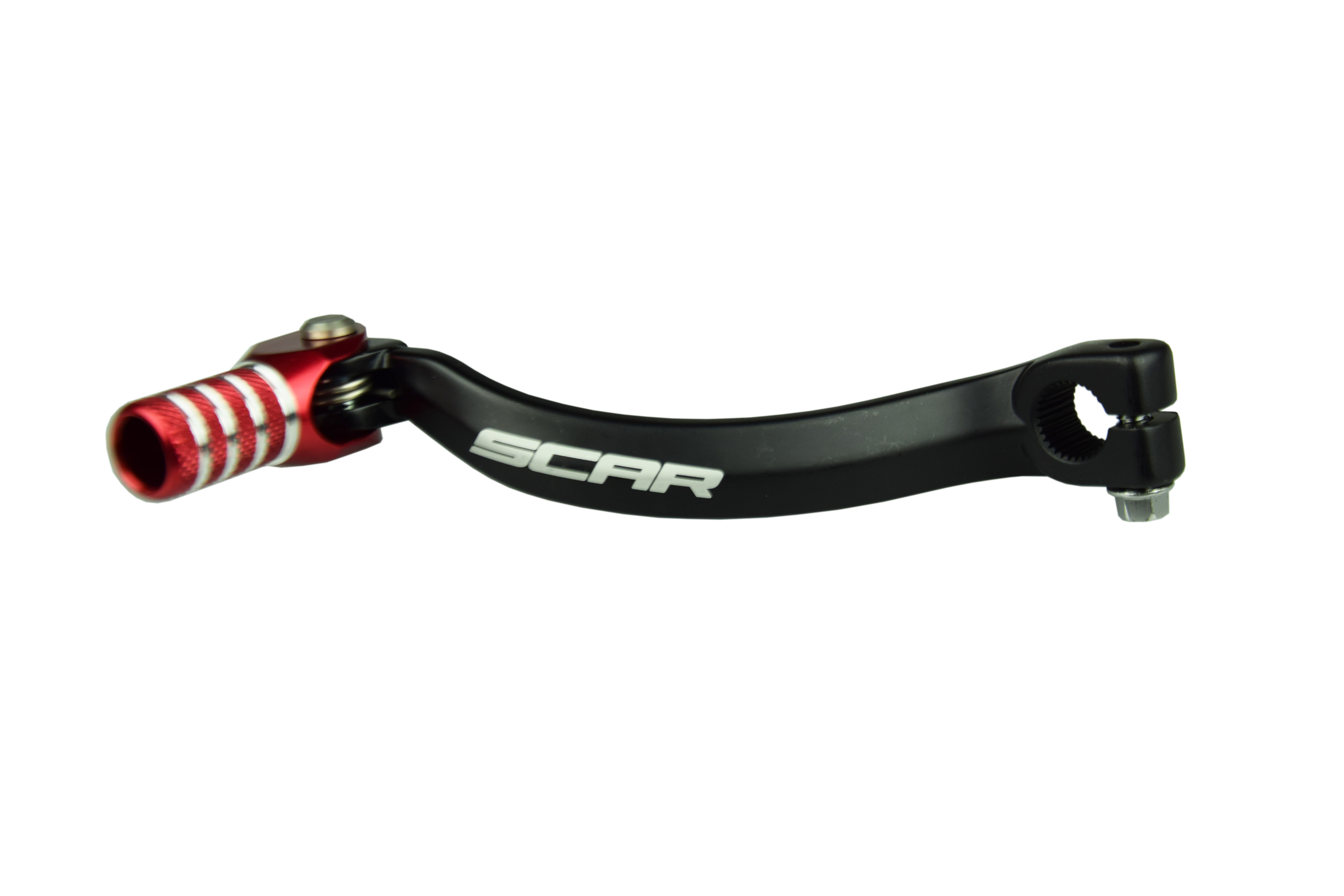 GEAR SHIFT LEVER RED TIP 87-07 HONDA CR 125 R SCAR GSL101 image 1