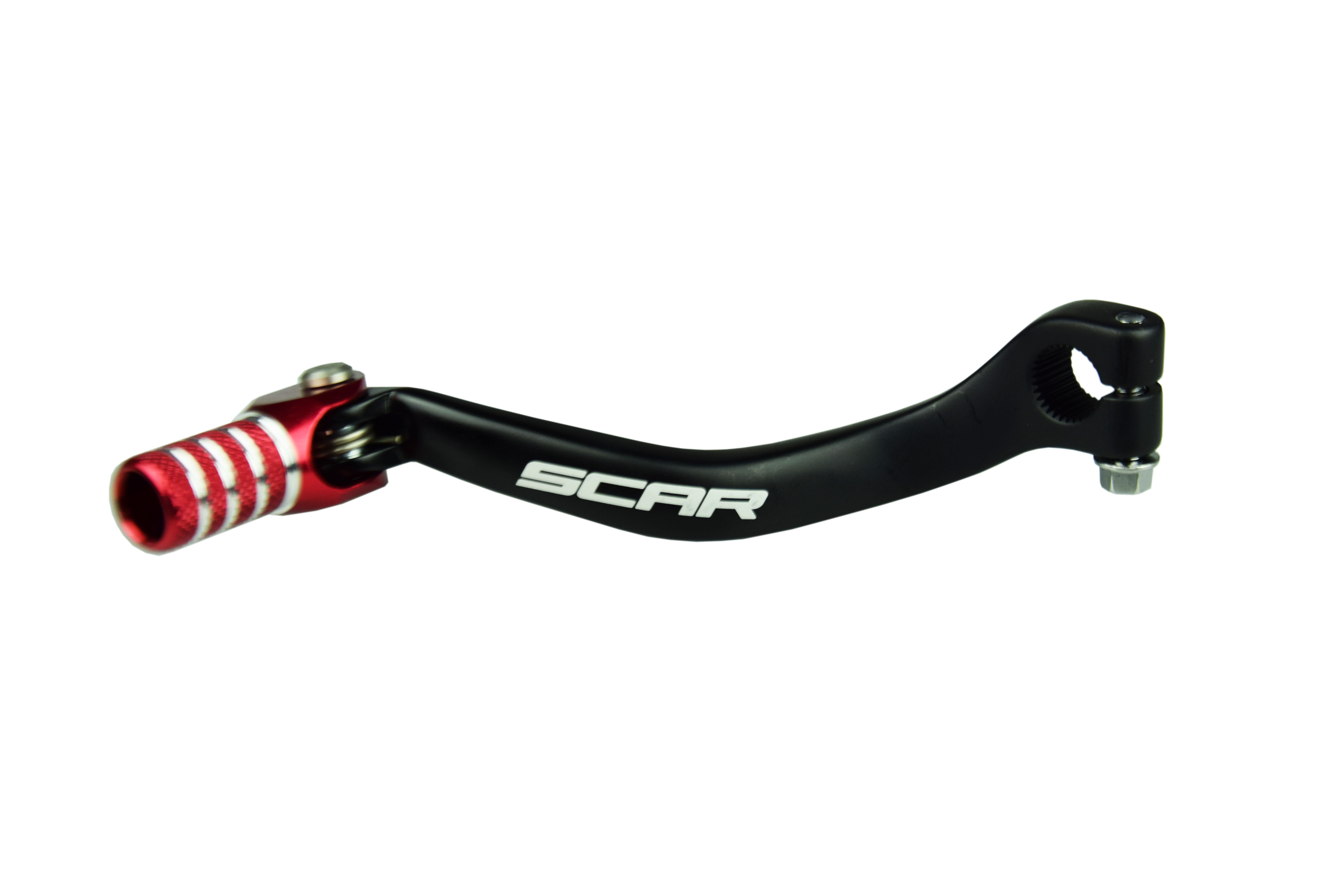 GEAR SHIFT LEVER RED TIP 93-07 HONDA CR 250 R SCAR GSL102 image 1