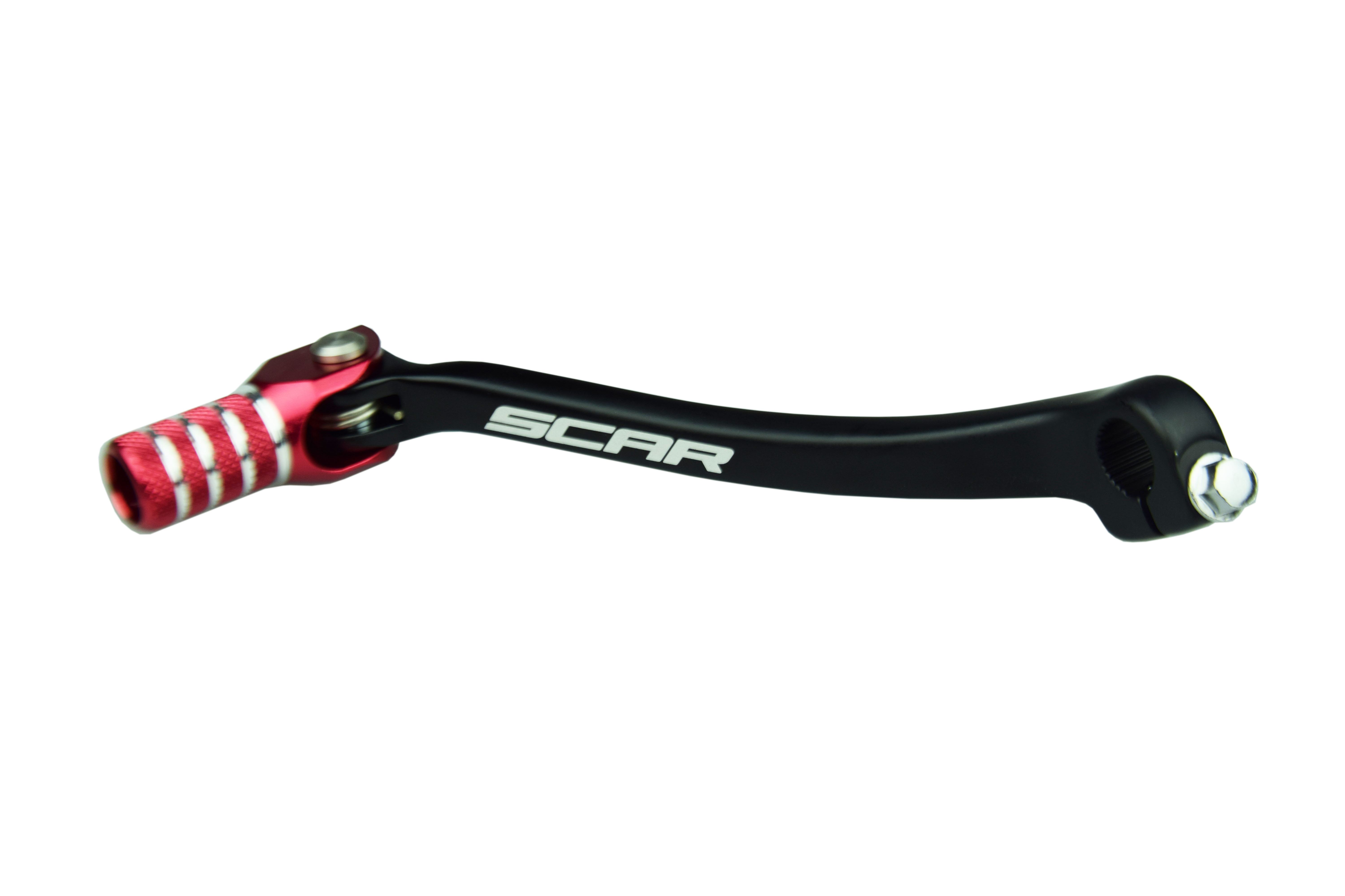 GEAR SHIFT LEVER RED TIP 08-16 HONDA CRF R 450 SCAR GSL114 image 1