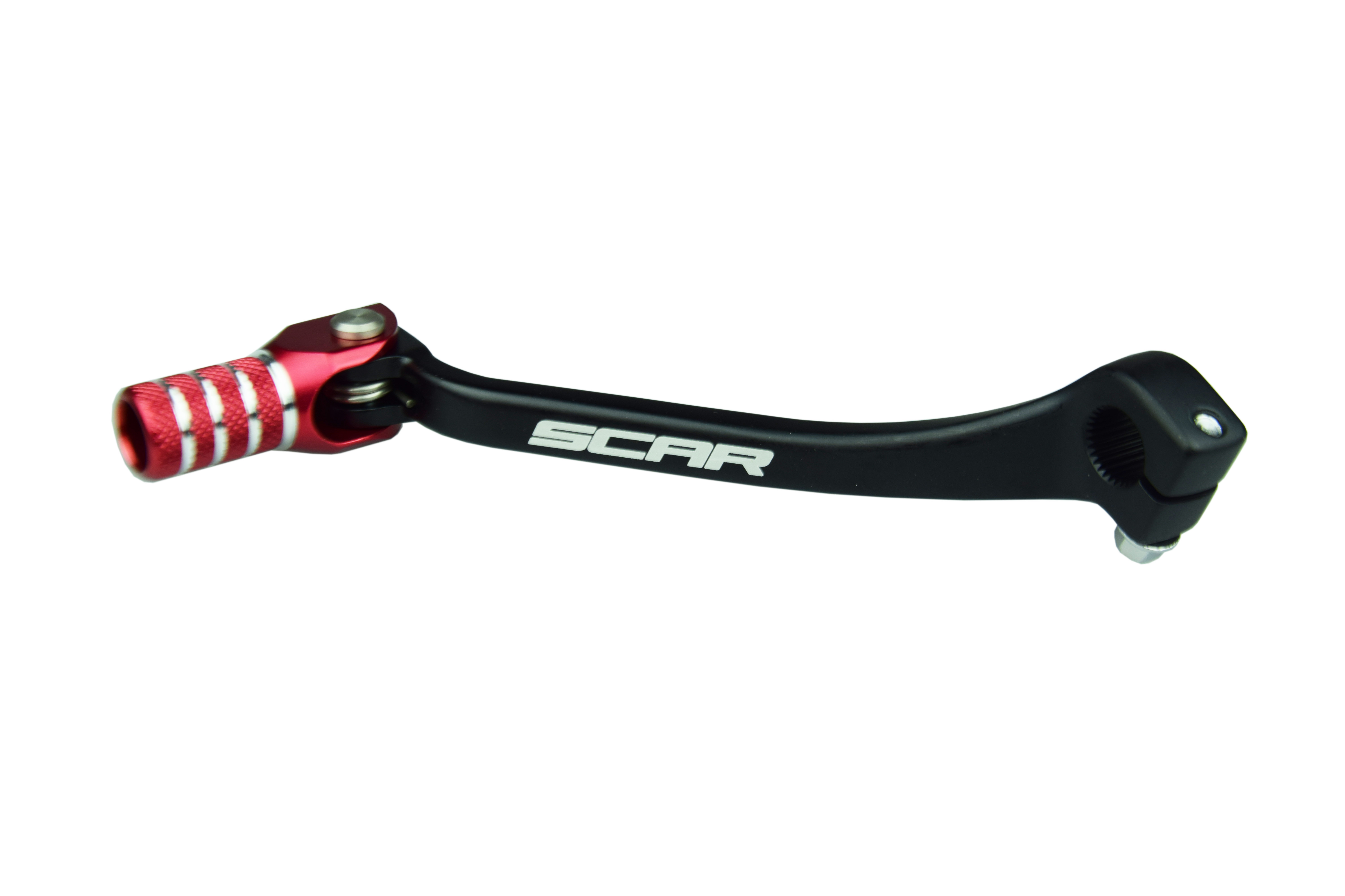 GEAR SHIFT LEVER RED TIP 17-26 HONDA CRF 250 450 L R RL RWE RX X ALUMINIUM 700-MKE-305 SCAR GSL121