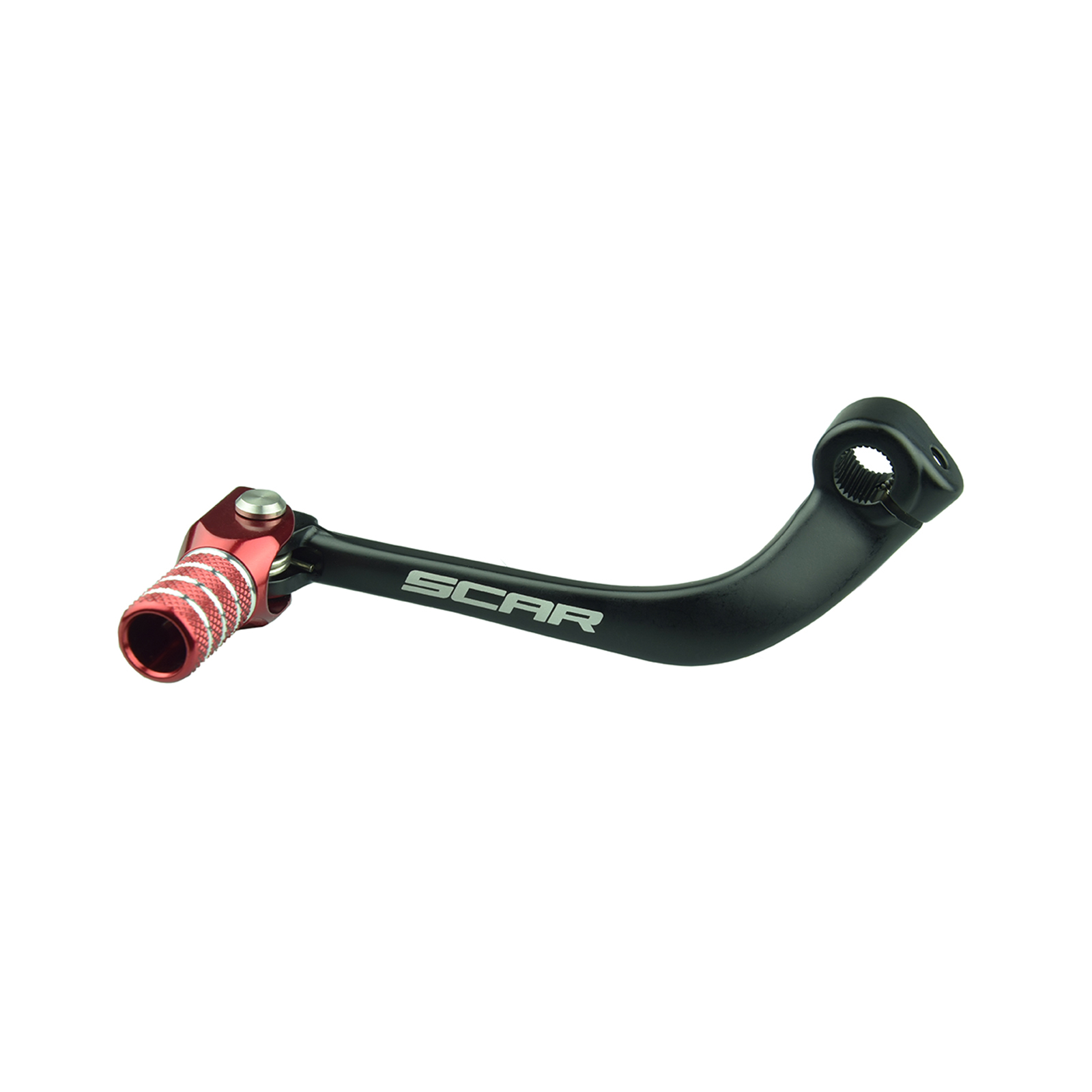 GEAR SHIFT LEVER RED 13-26 HONDA CRF 110 F SCAR GSL194 image 1