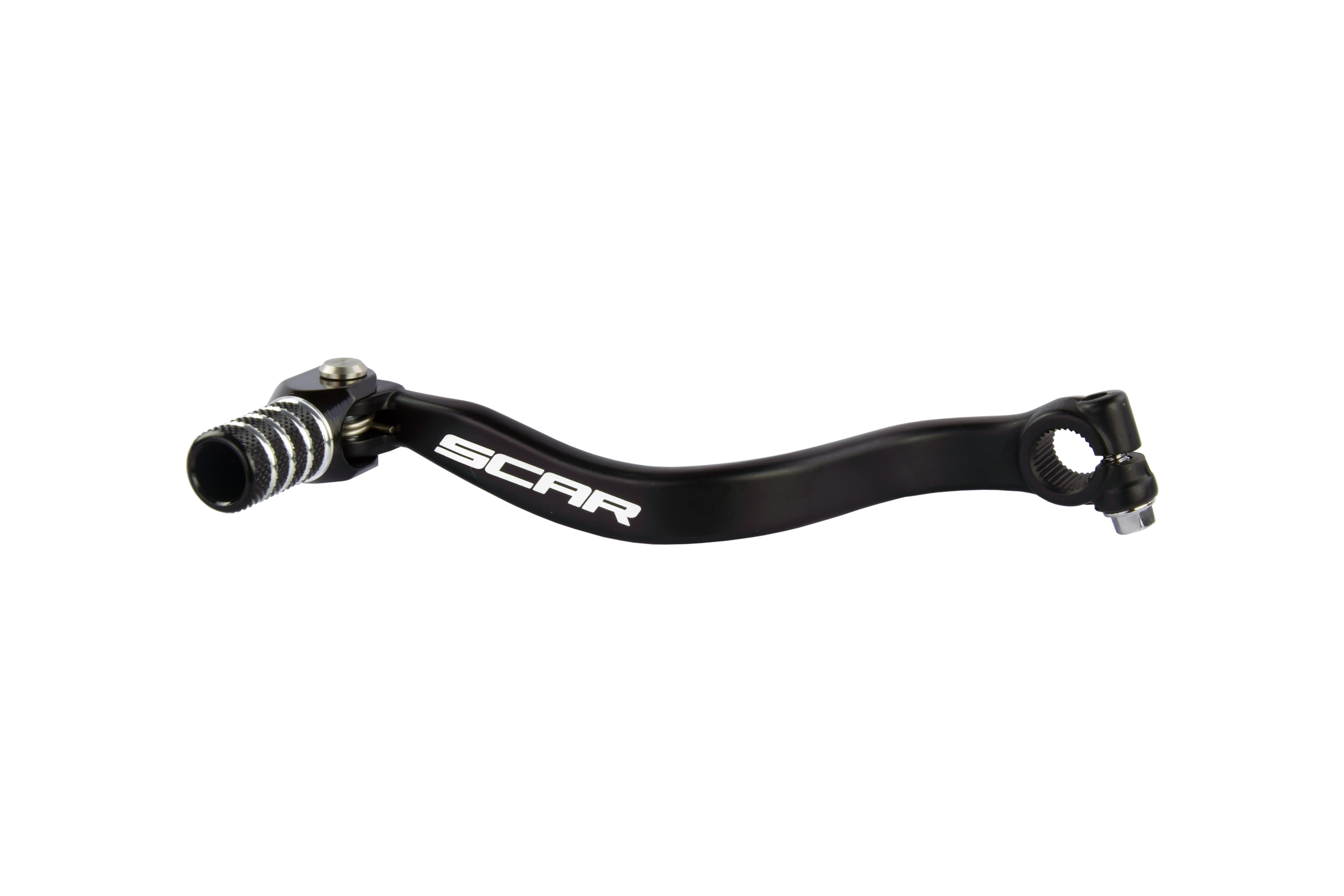 GEAR SHIFT LEVER BLACK TIP 89-26 SUZUKI RM 85 SCAR GSL303 image 1