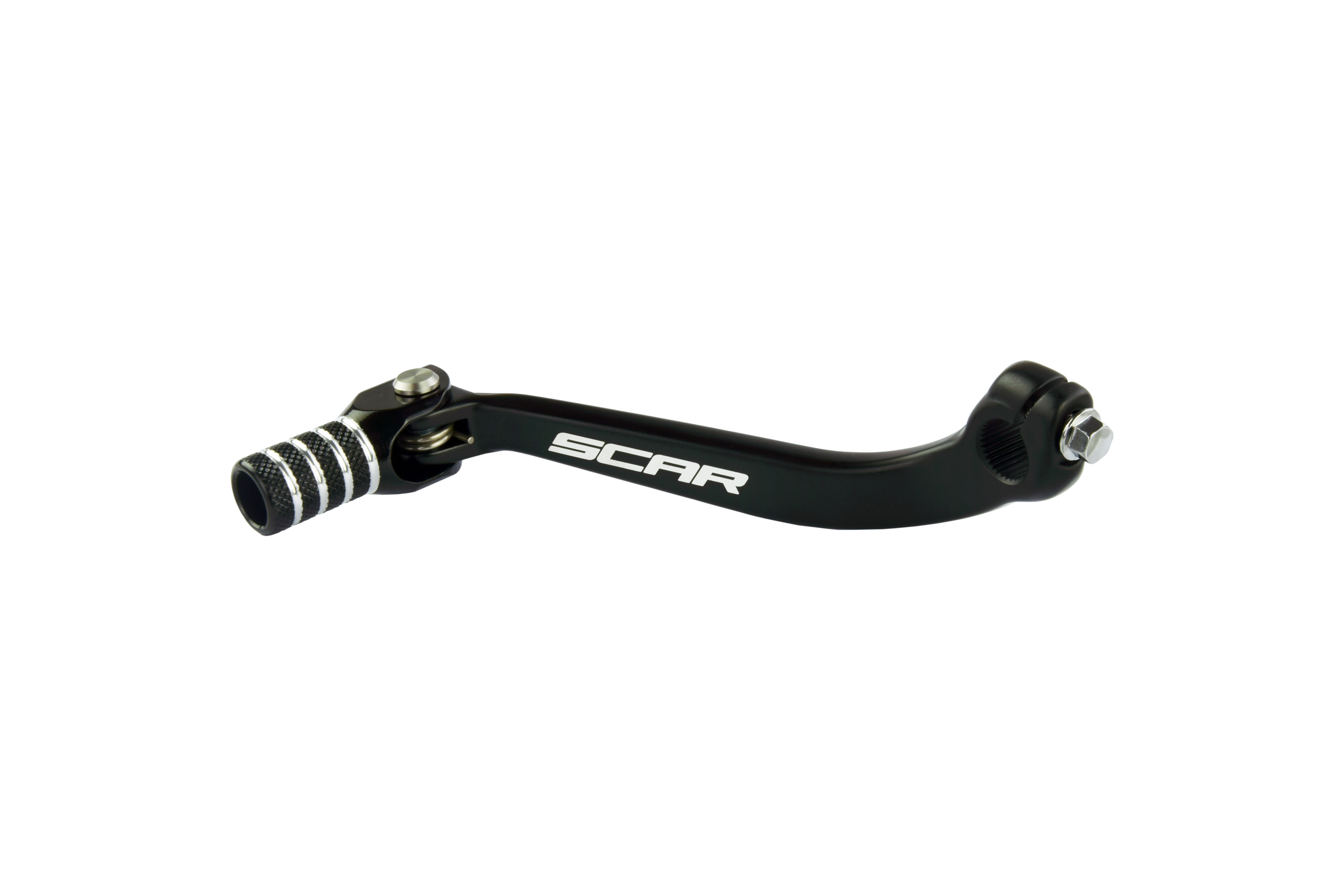 GEAR SHIFT LEVER BLACK TIP 08-26 SUZUKI RM-Z 250 SCAR GSL307 image 1