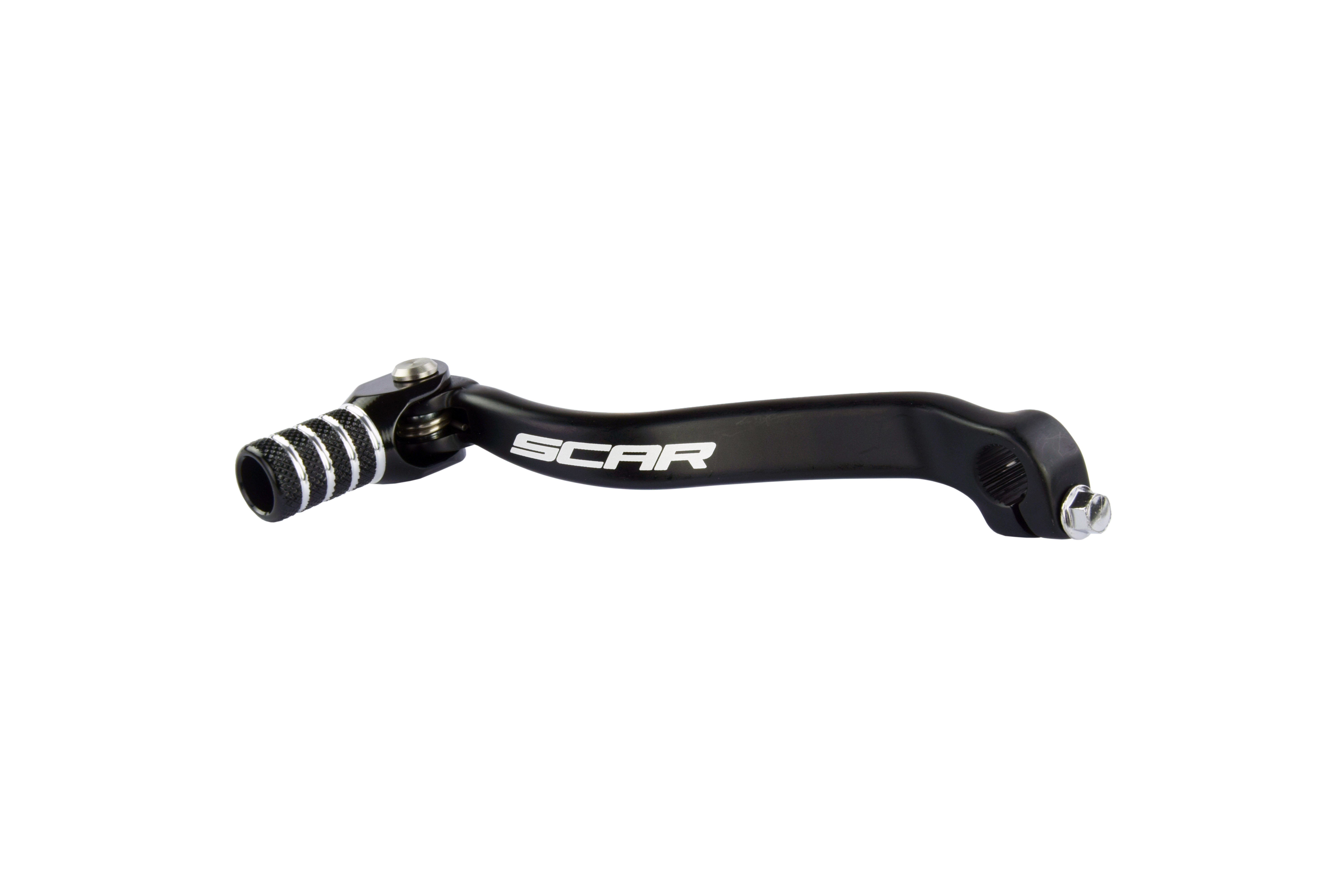 GEAR SHIFT LEVER BLACK 08-26 SUZUKI RM-Z 450 TIP SCAR GSL308 image 1