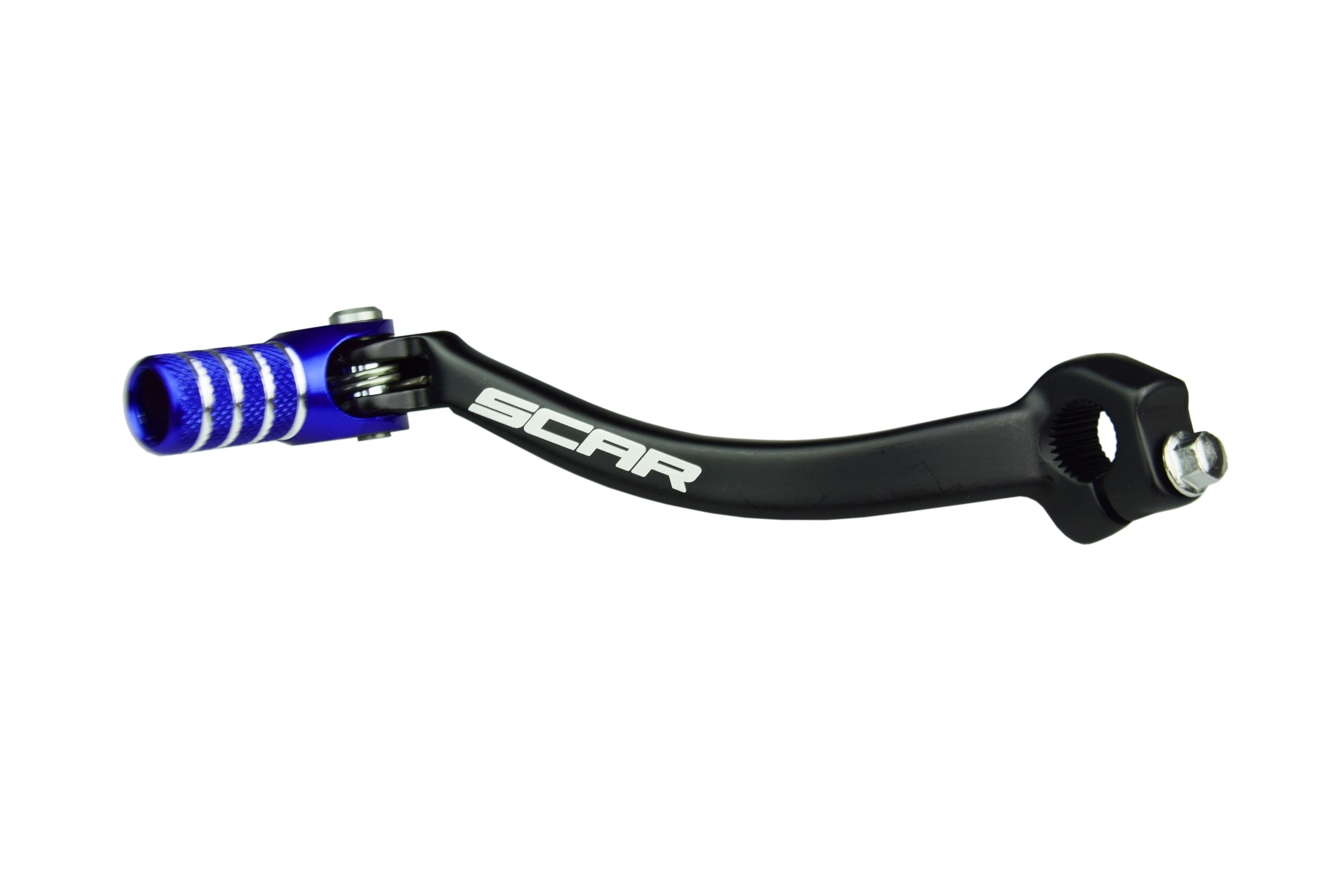 GEAR SHIFT LEVER BLACK BLUE 18-26 FANTIC YAMAHA XE XX WR YZ F FX 250 450 ALUMINIUM SCAR GSL413