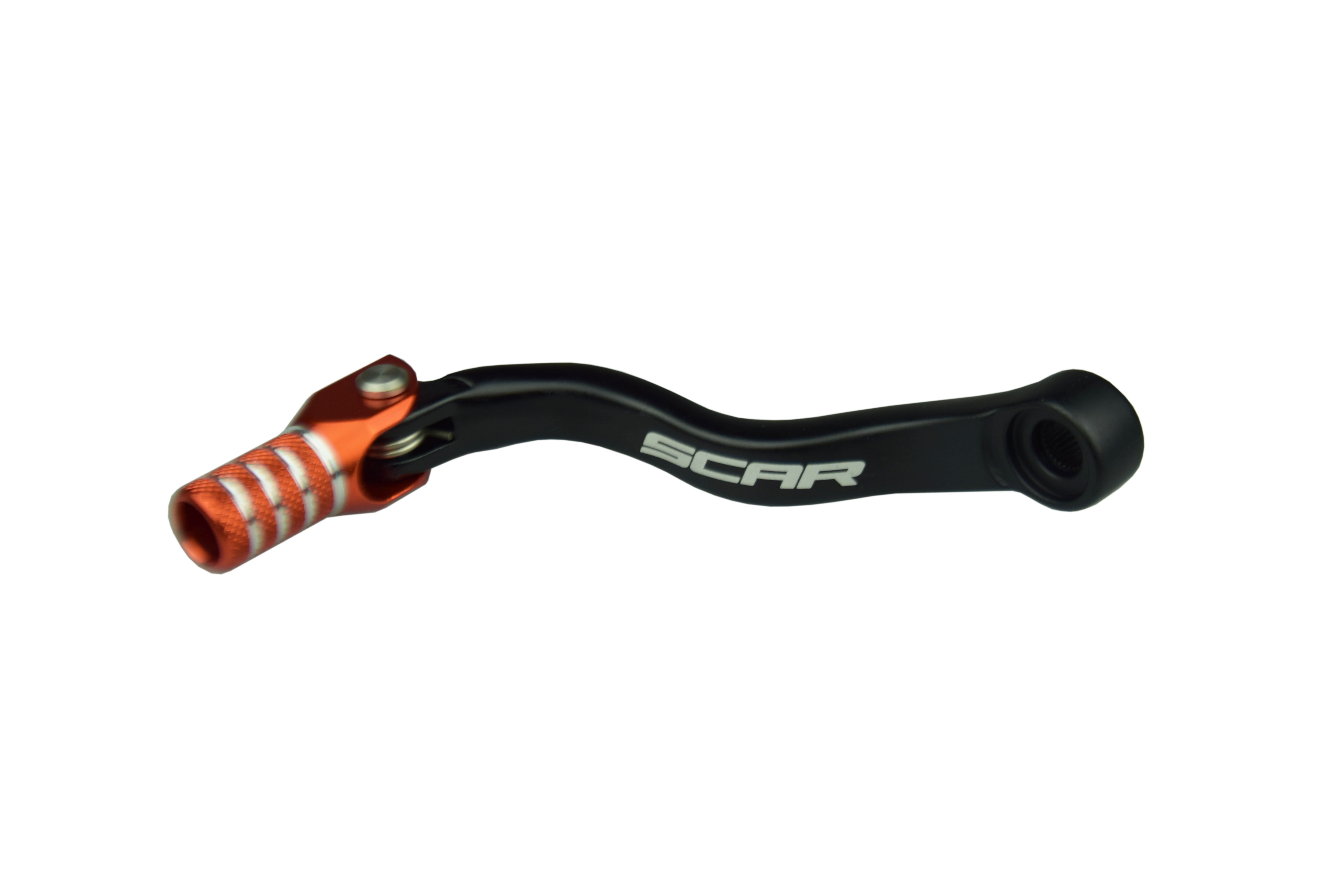 GEAR SHIFT LEVER ORANGE 94-16 KTM EXC SX XC 250 300 SCAR GSL506 image 1