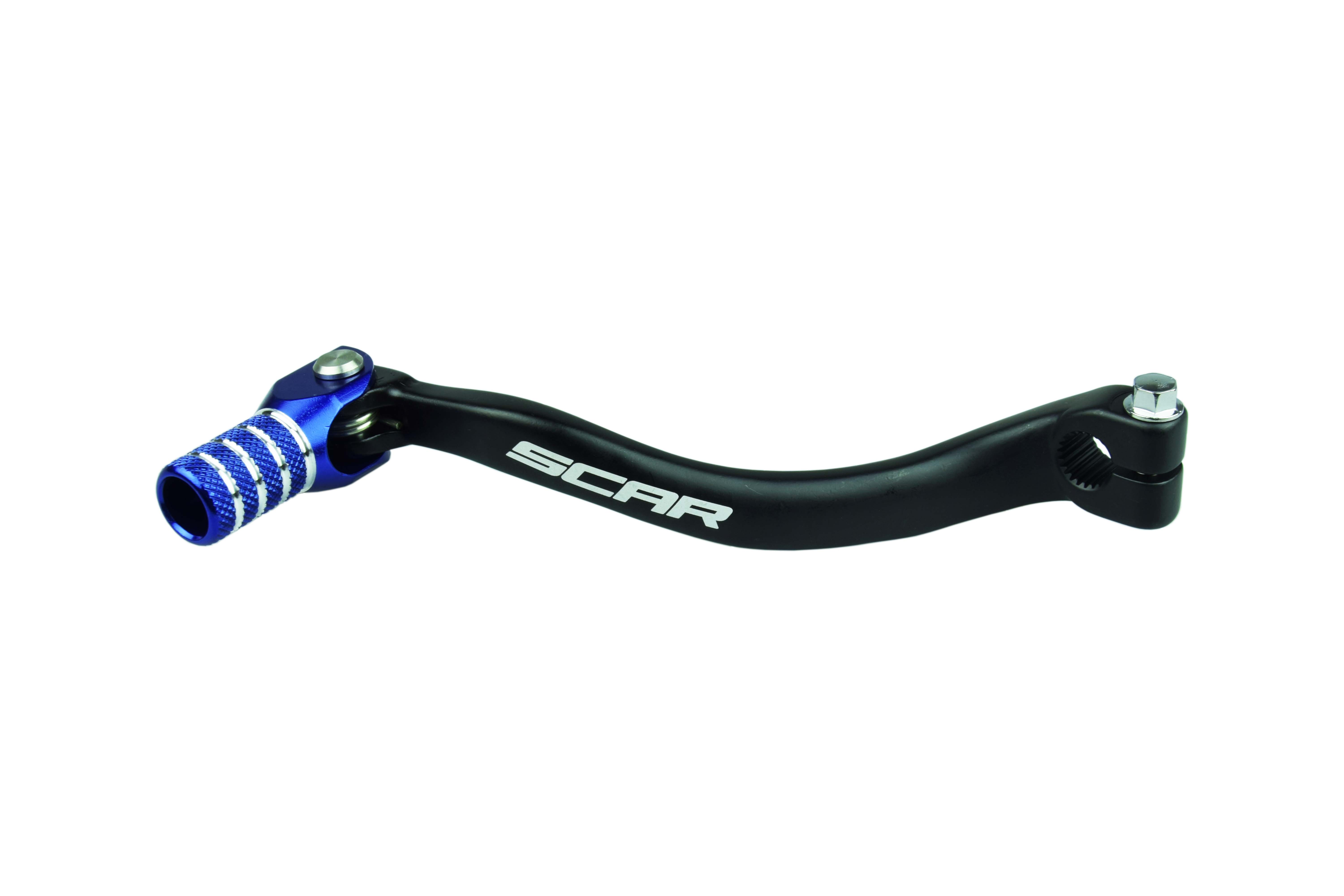 GEAR SHIFT LEVER BLUE 19-26 TM EN MX 250 300 TIP SCAR GSL516 image 1