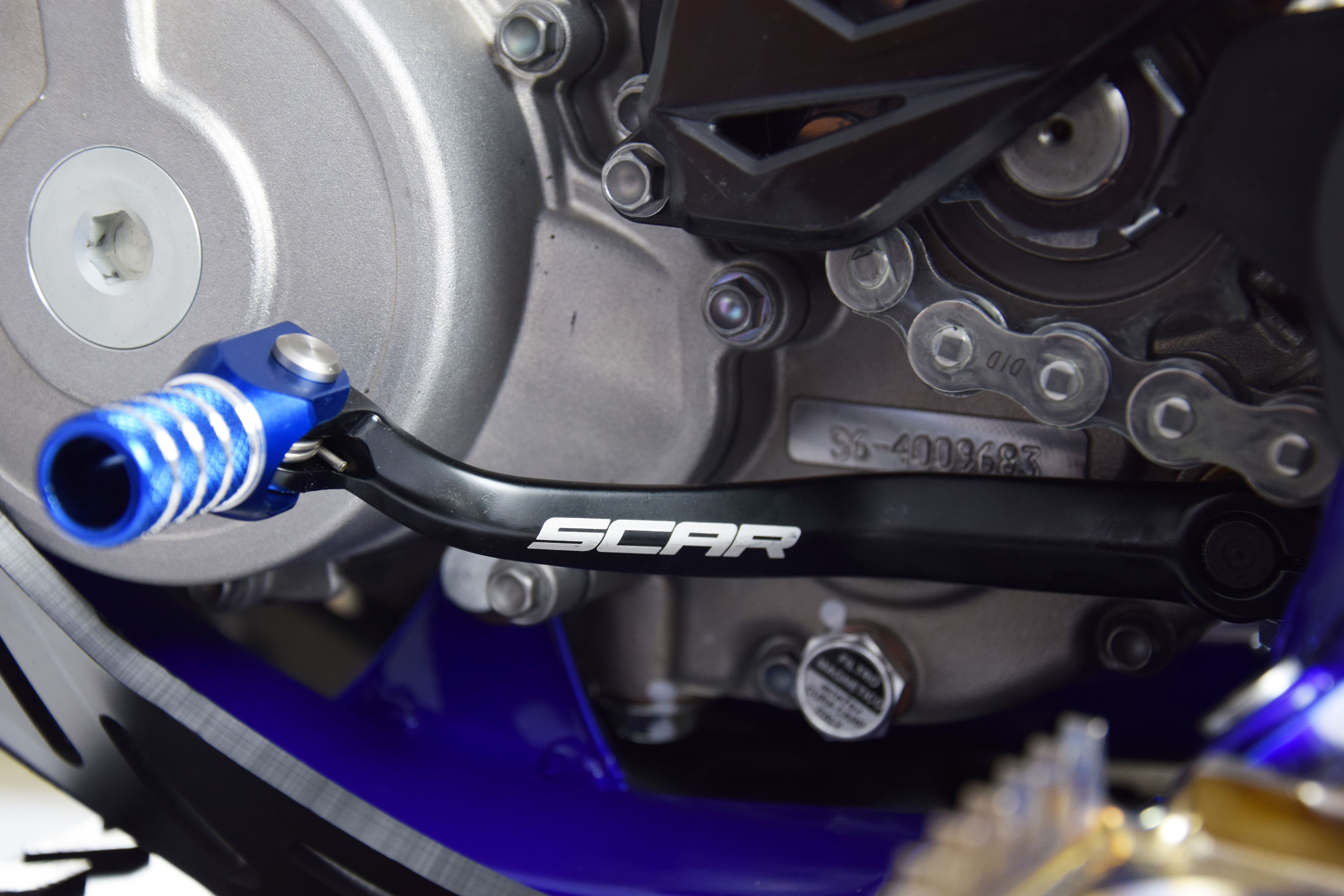 GEAR SHIFT LEVER BLUE TIP 15-26 SHERCO SEF R 250 300 450 SCAR GSL620 thumbnail 2