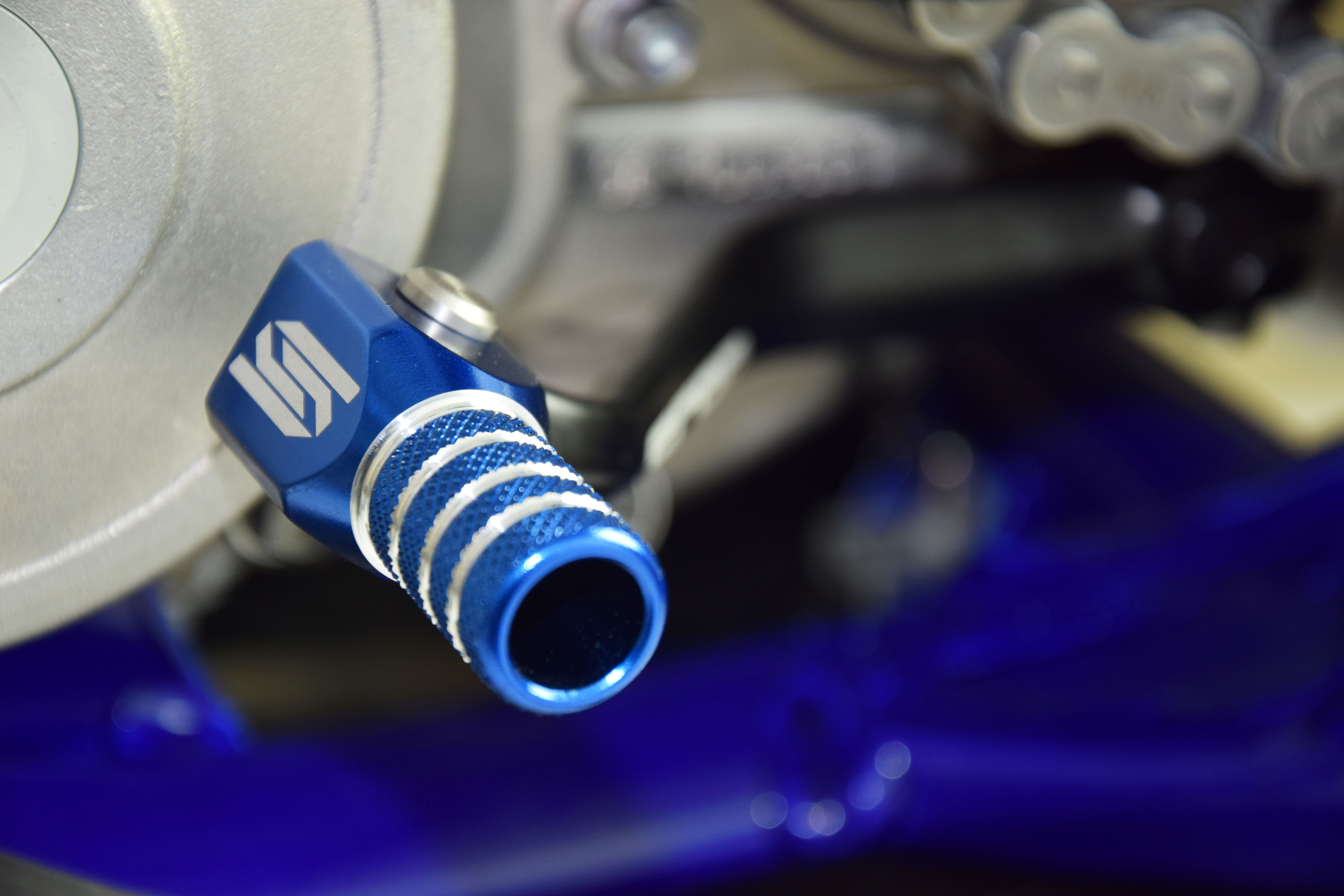 GEAR SHIFT LEVER BLUE TIP 15-26 SHERCO SEF R 250 300 450 SCAR GSL620 thumbnail 3