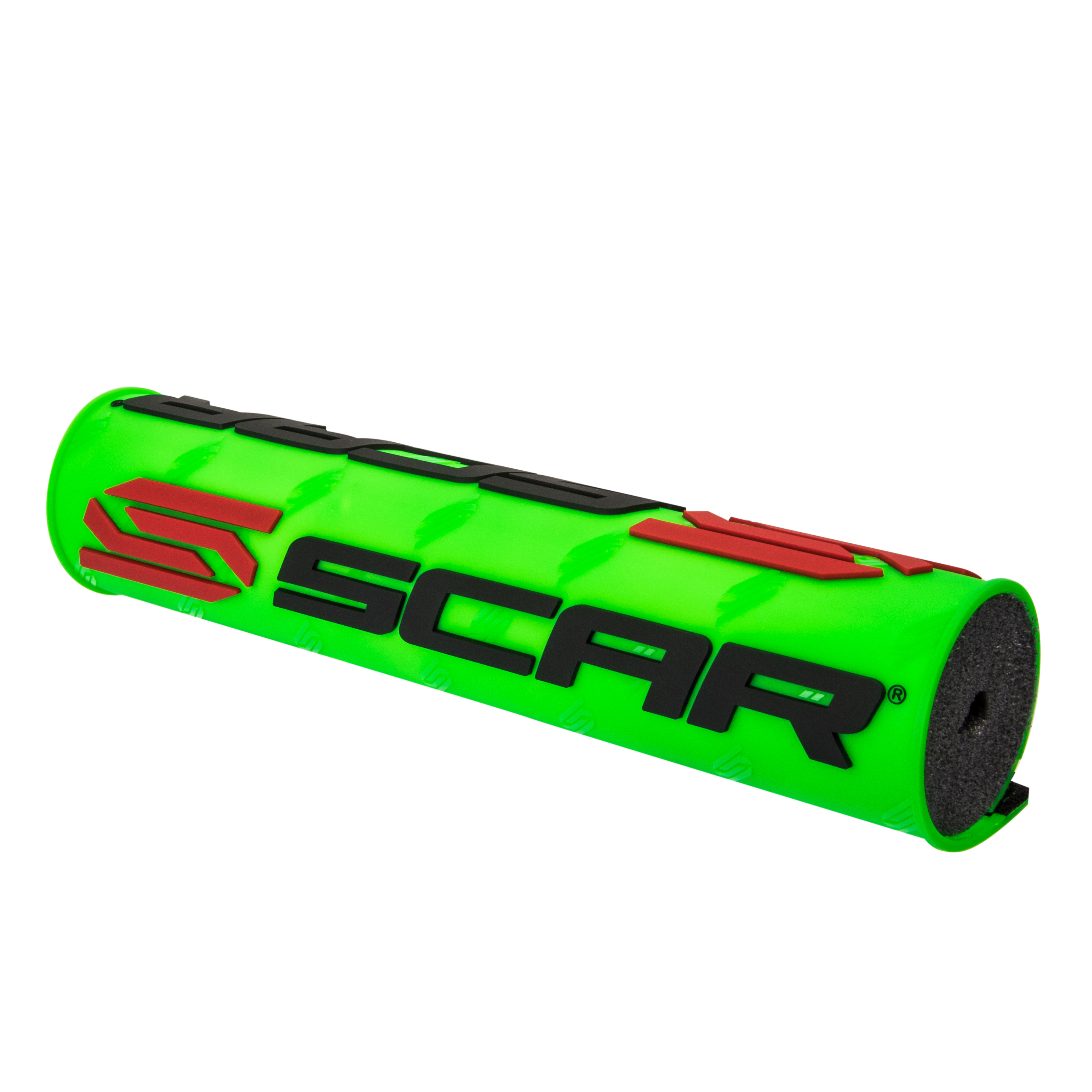 REGULAR BAR PAD GREEN FLUO 250mm SCAR MSXG image 1