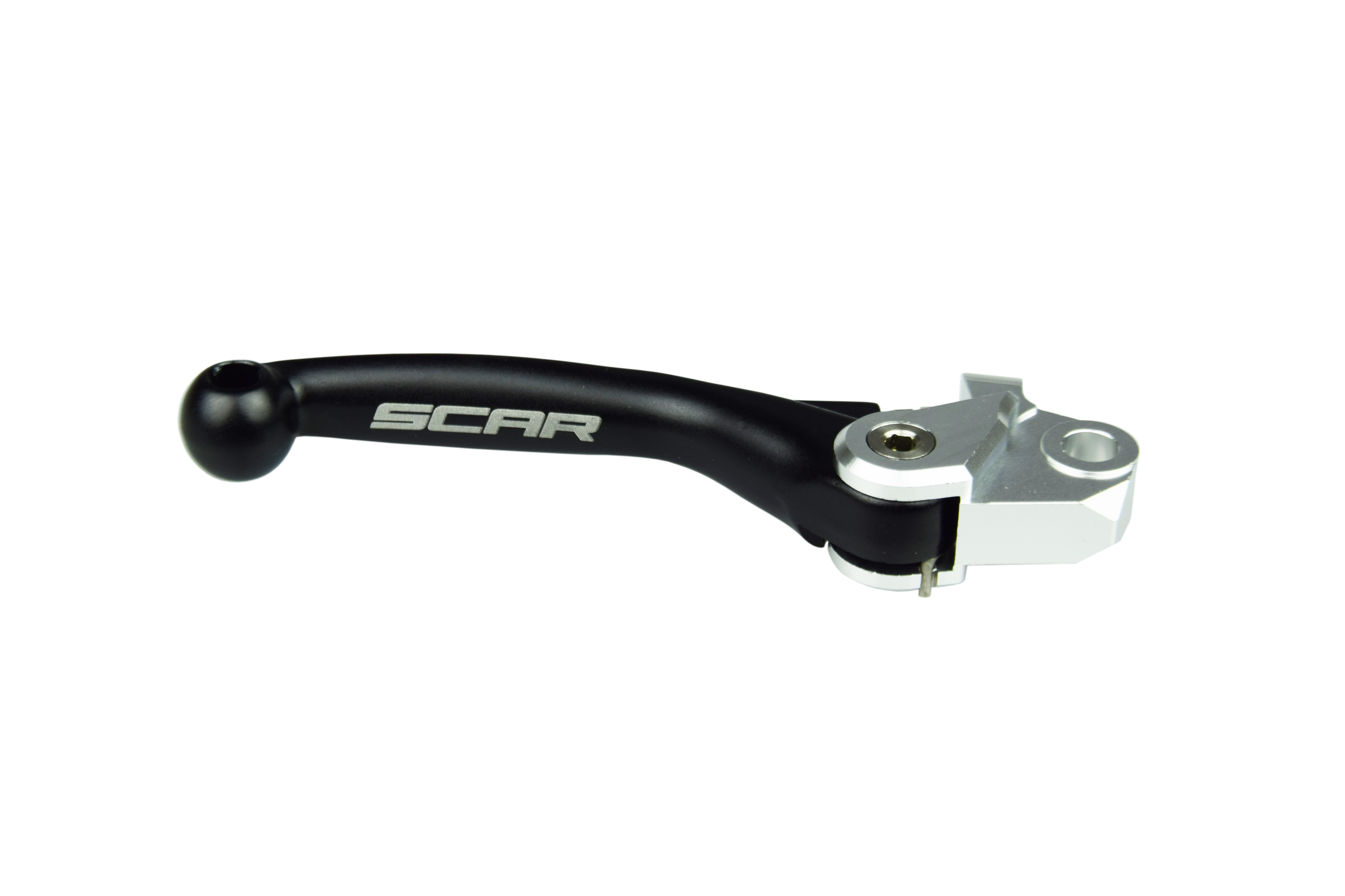 BRAKE FLEX LEVER BLACK 07-26 KAWASAKI YAMAHA KX YZ WR 125 250 450 F X PIVOT ADJUSTABLE SCAR PBL101