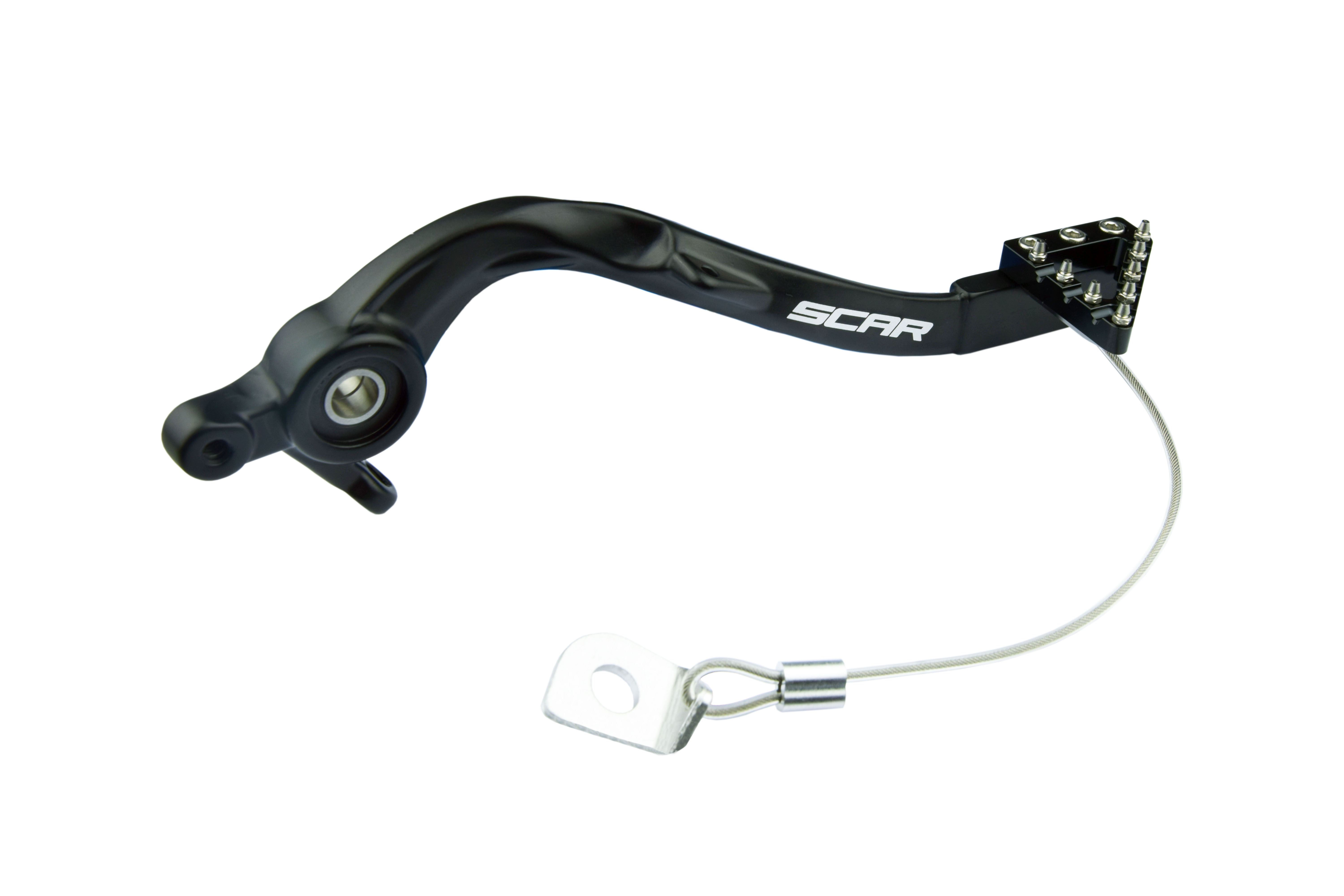 REAR BRAKE PEDAL BLACK 23-26 GAS GAS HSQ KTM EC MC EX TC TE FC TX FE FX FS EXC SX XC SCAR RBP506BK