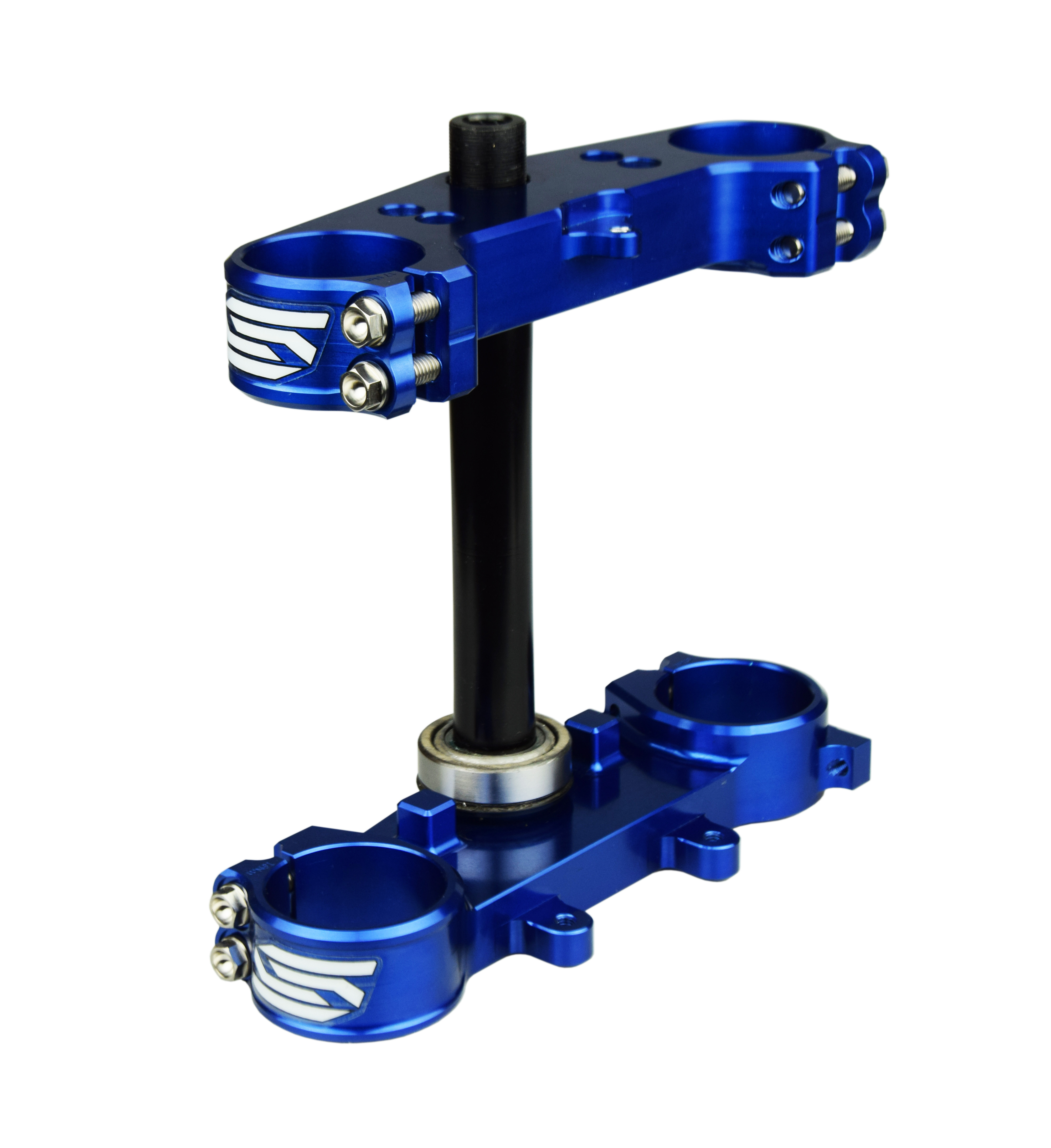 TRIPLE CLAMPS BLUE YZ 65 85 OFFSET 25mm SCAR S1422